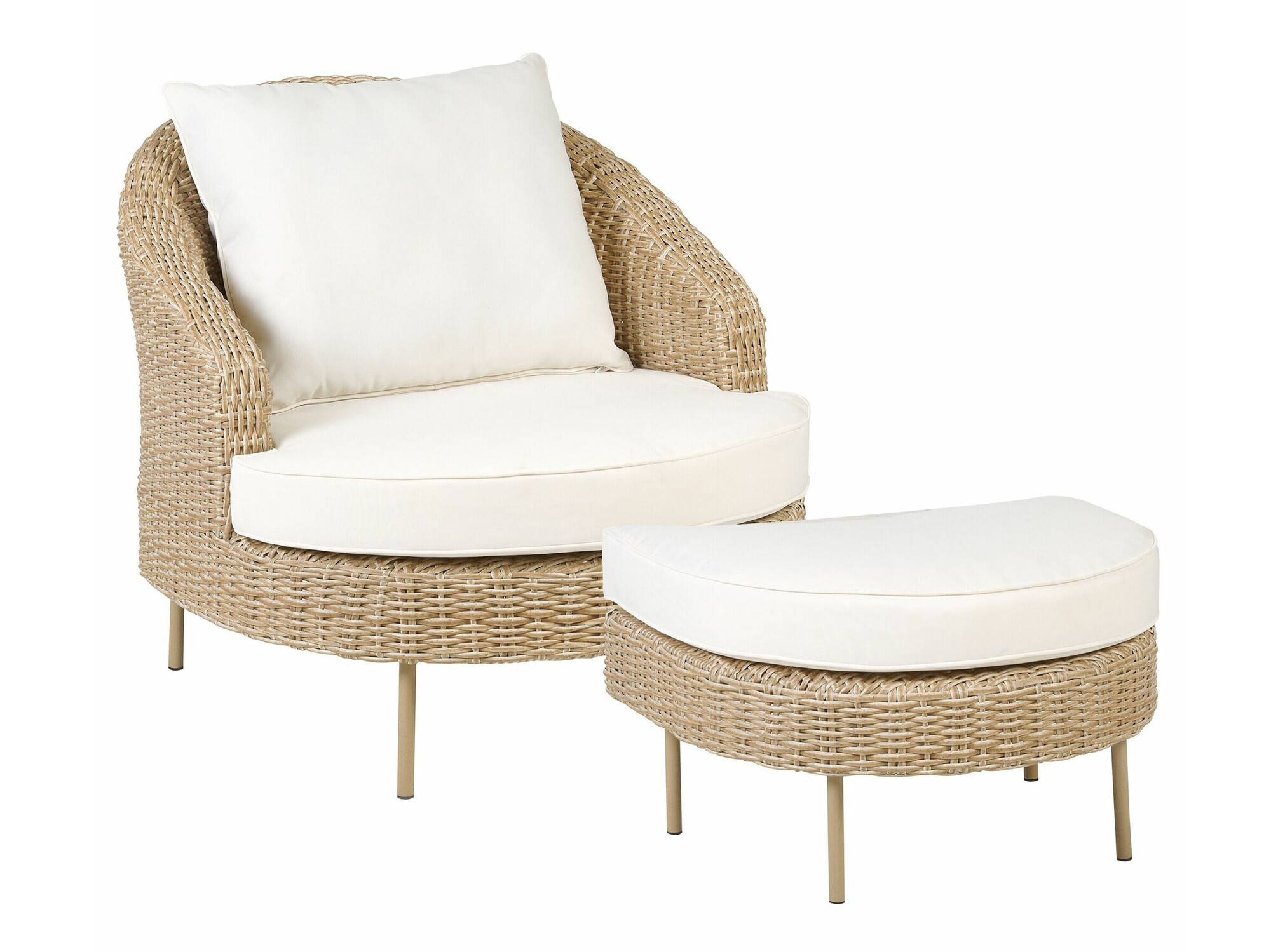 Set vrtnog namještaja Berwyn 2531 (Svijetlo smeđa)