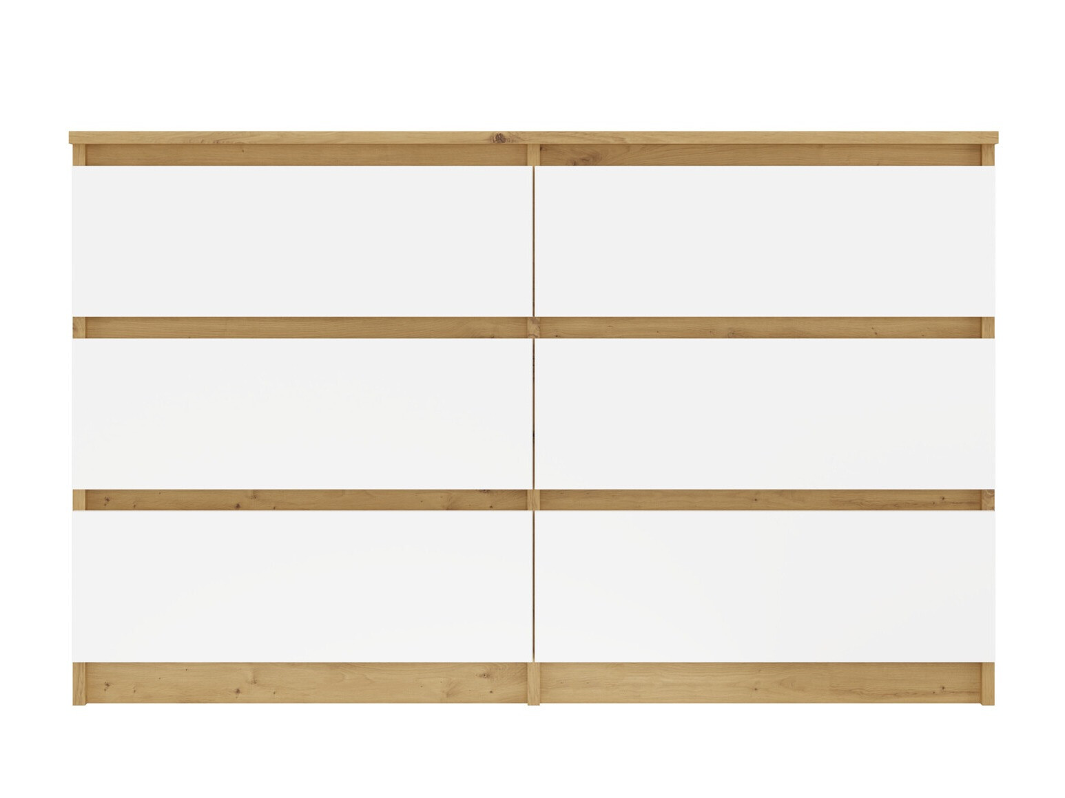 Komoda Elbvelu 103 (Artisan hrast + Bijela)