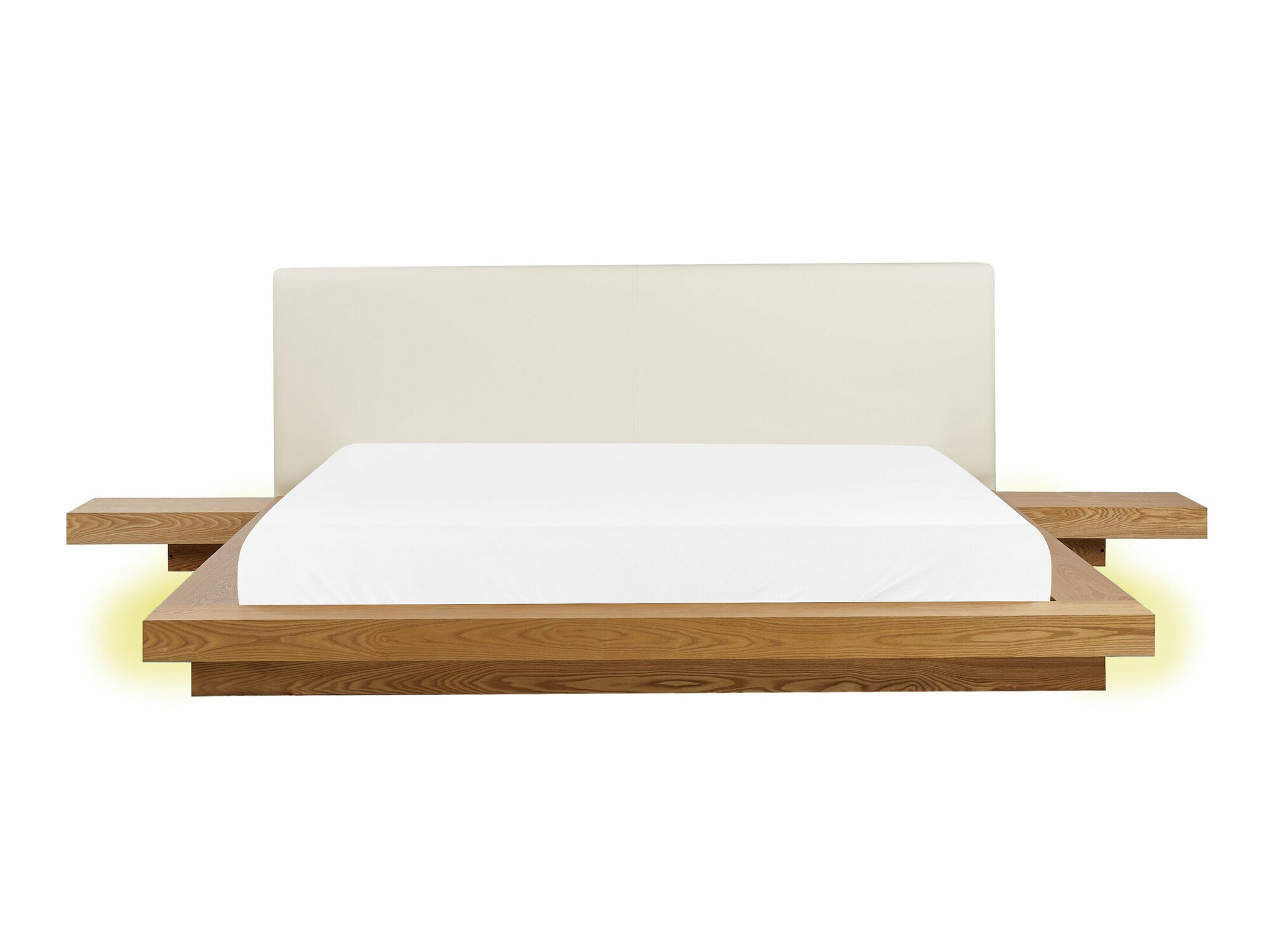 Krevet Berwyn 543 (Svijetlo drvo) S noćnim ormarićima