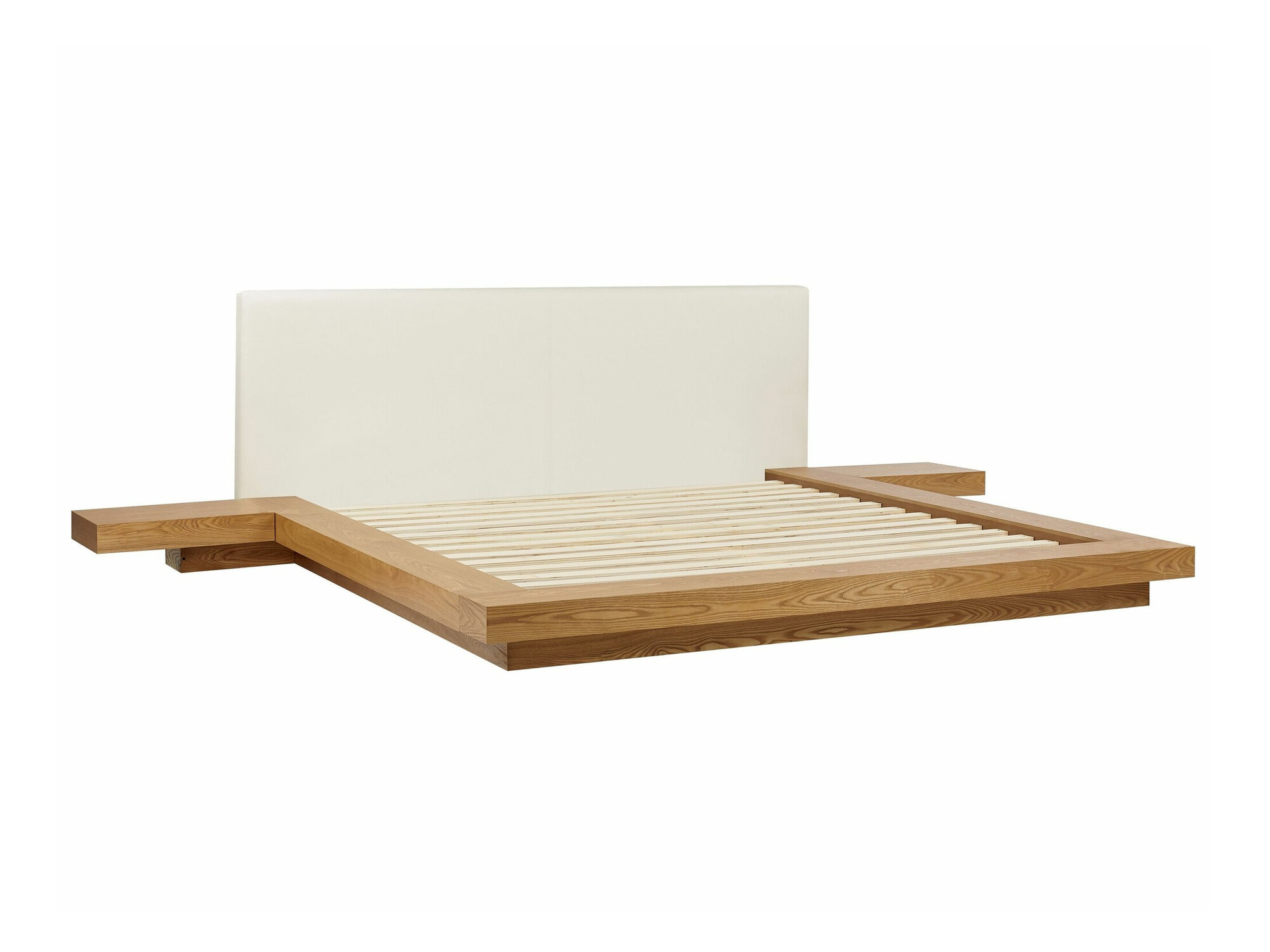 Krevet Berwyn 543 (Svijetlo drvo) S noćnim ormarićima