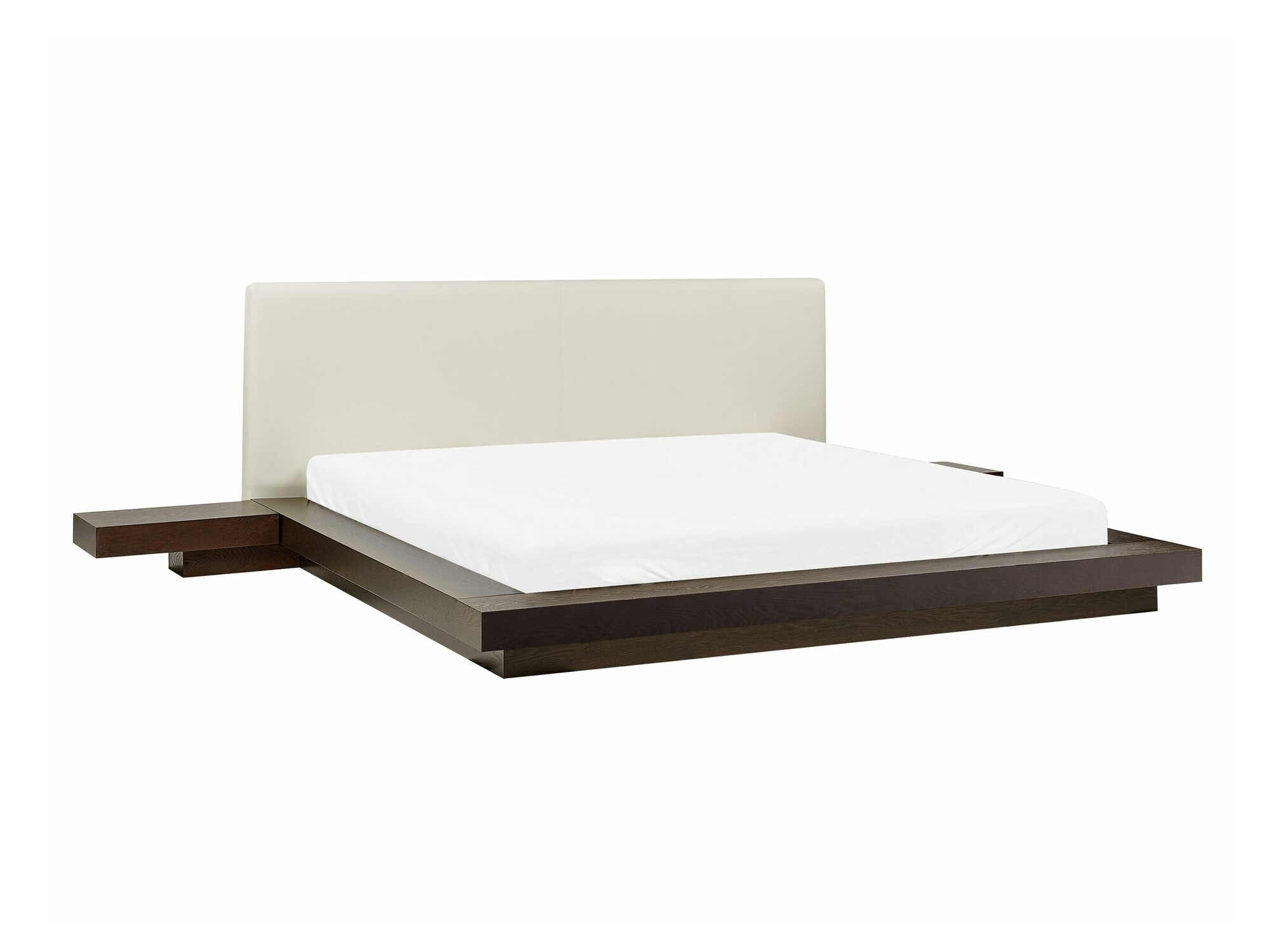 Krevet Berwyn 543 (Tamno drvo) S noćnim ormarićima