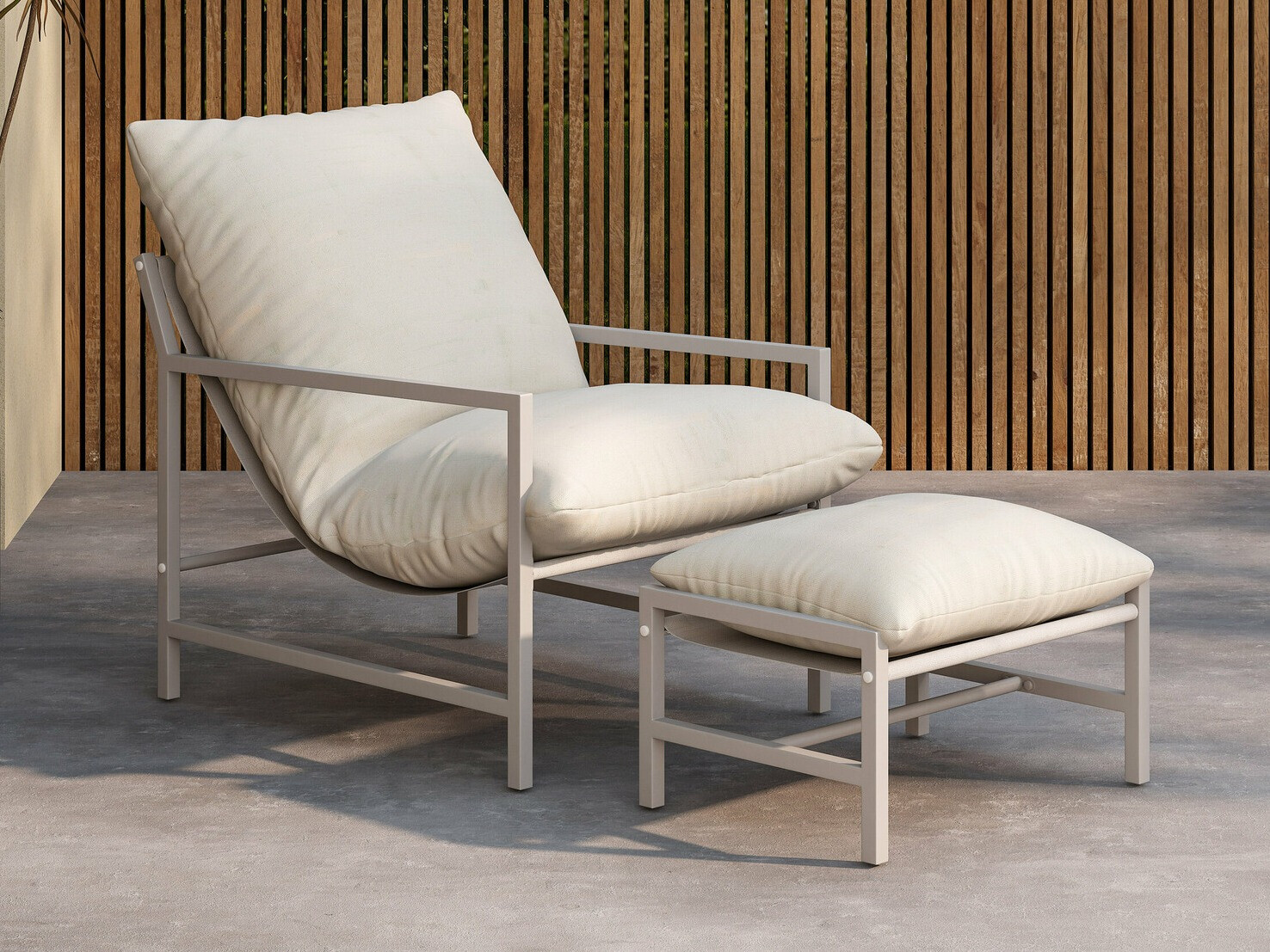 Set vrtnog namještaja Dallas 4739 (Bež)