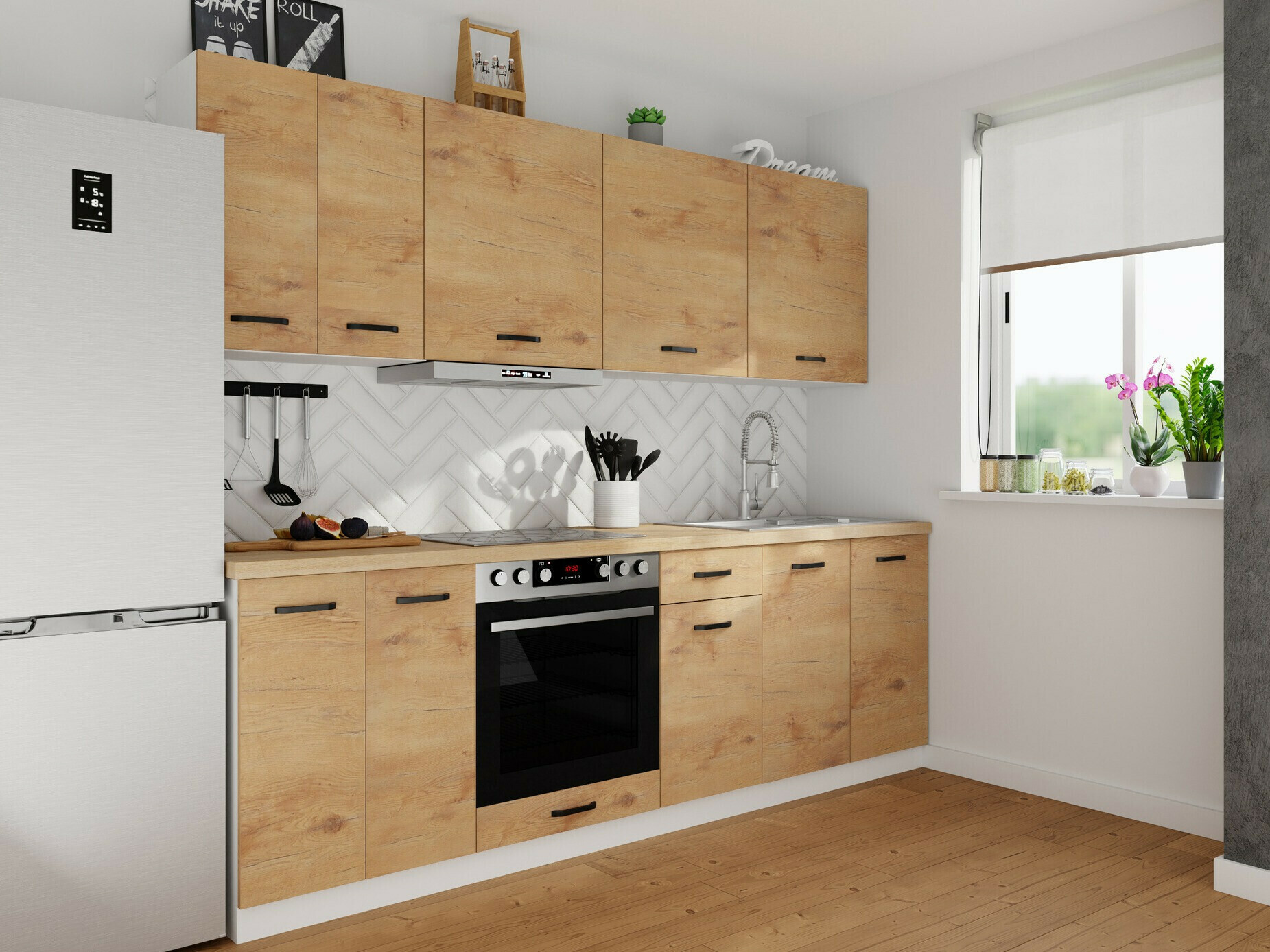 Modularan zidni ormarić Amper Lancelot 143