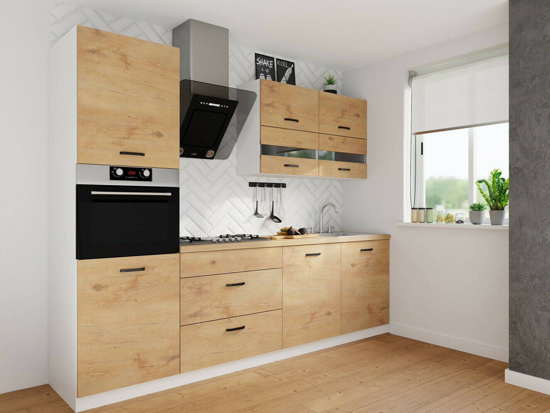 Modularni ormarić za ugradbene aparate Amper Lancelot 135