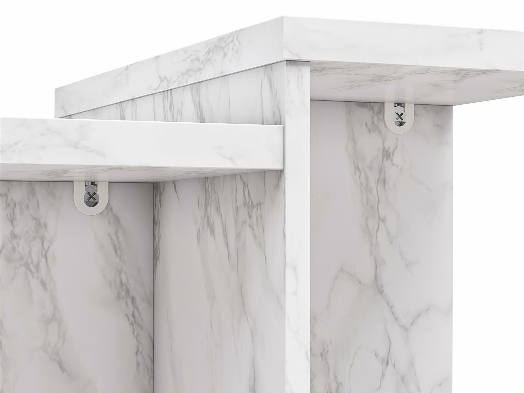 Stolić za kavu CosmoLiving by Cosmopolitan 169 (Bijeli mramor)