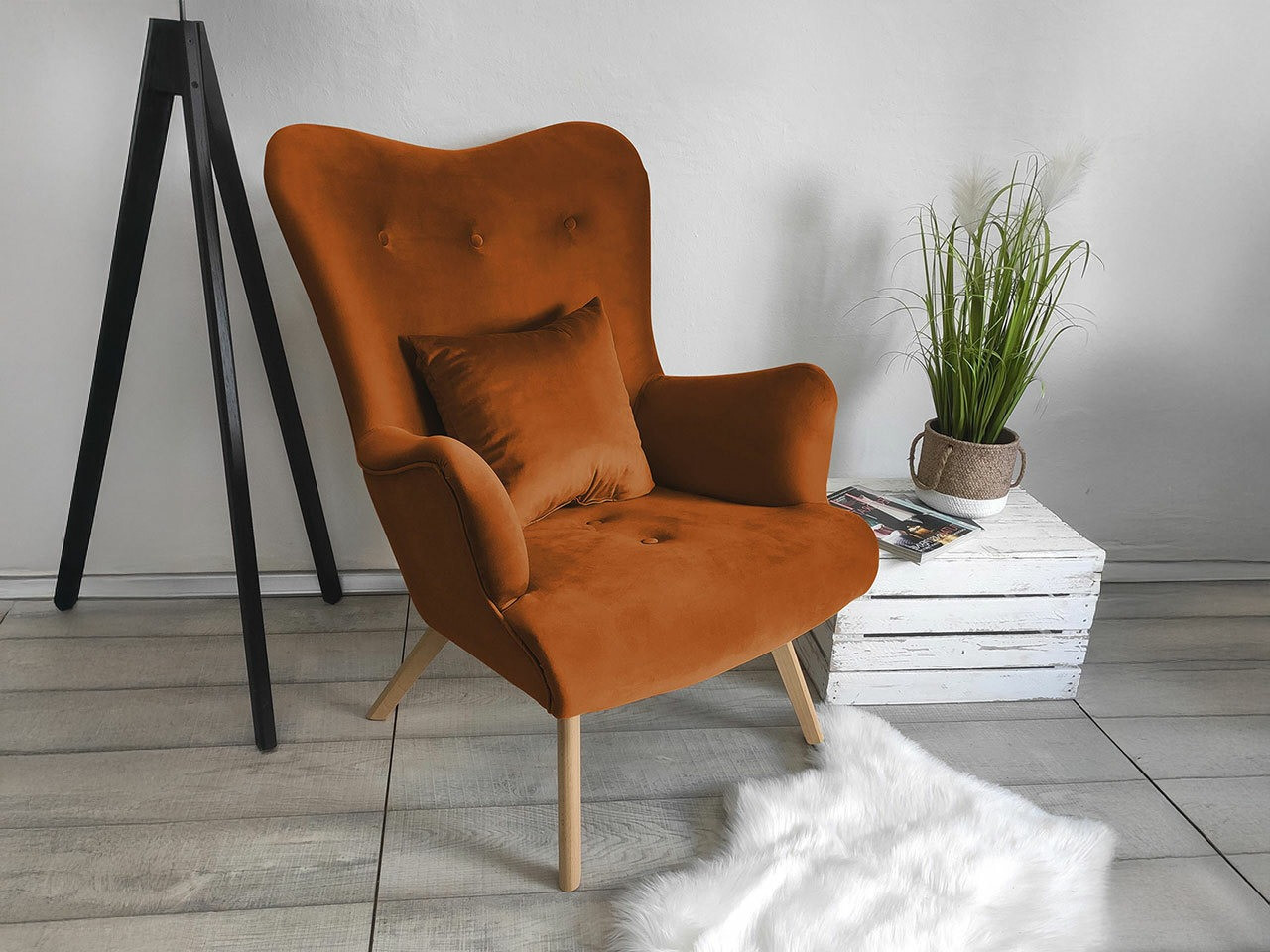 Fotelja Clovis 102 (Magic Velvet 2213)