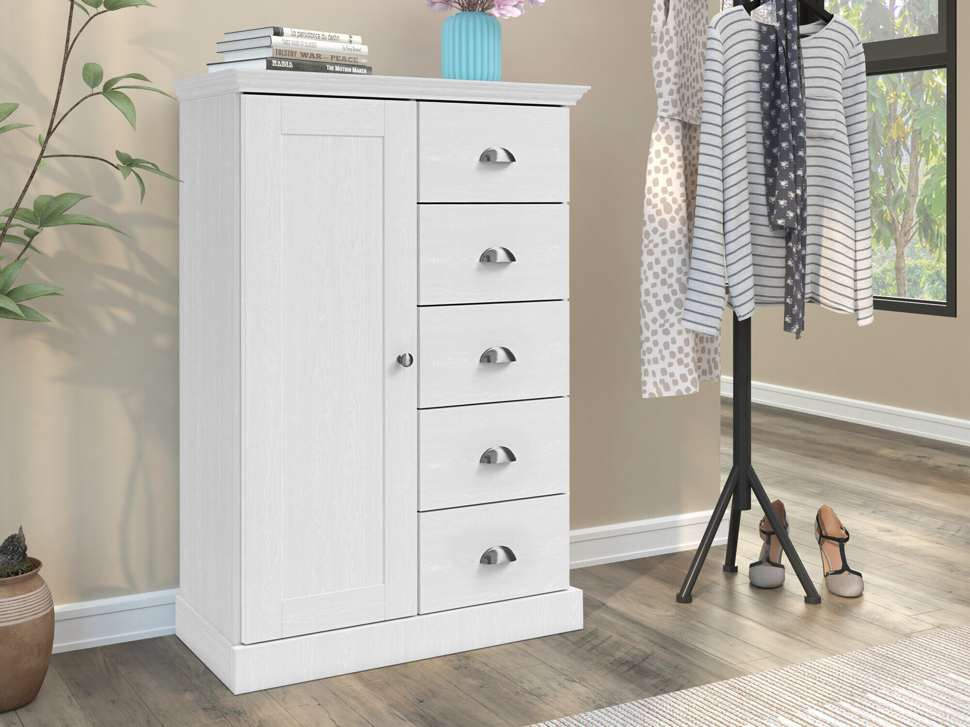 Komoda Salfelo 104 (Bijela)