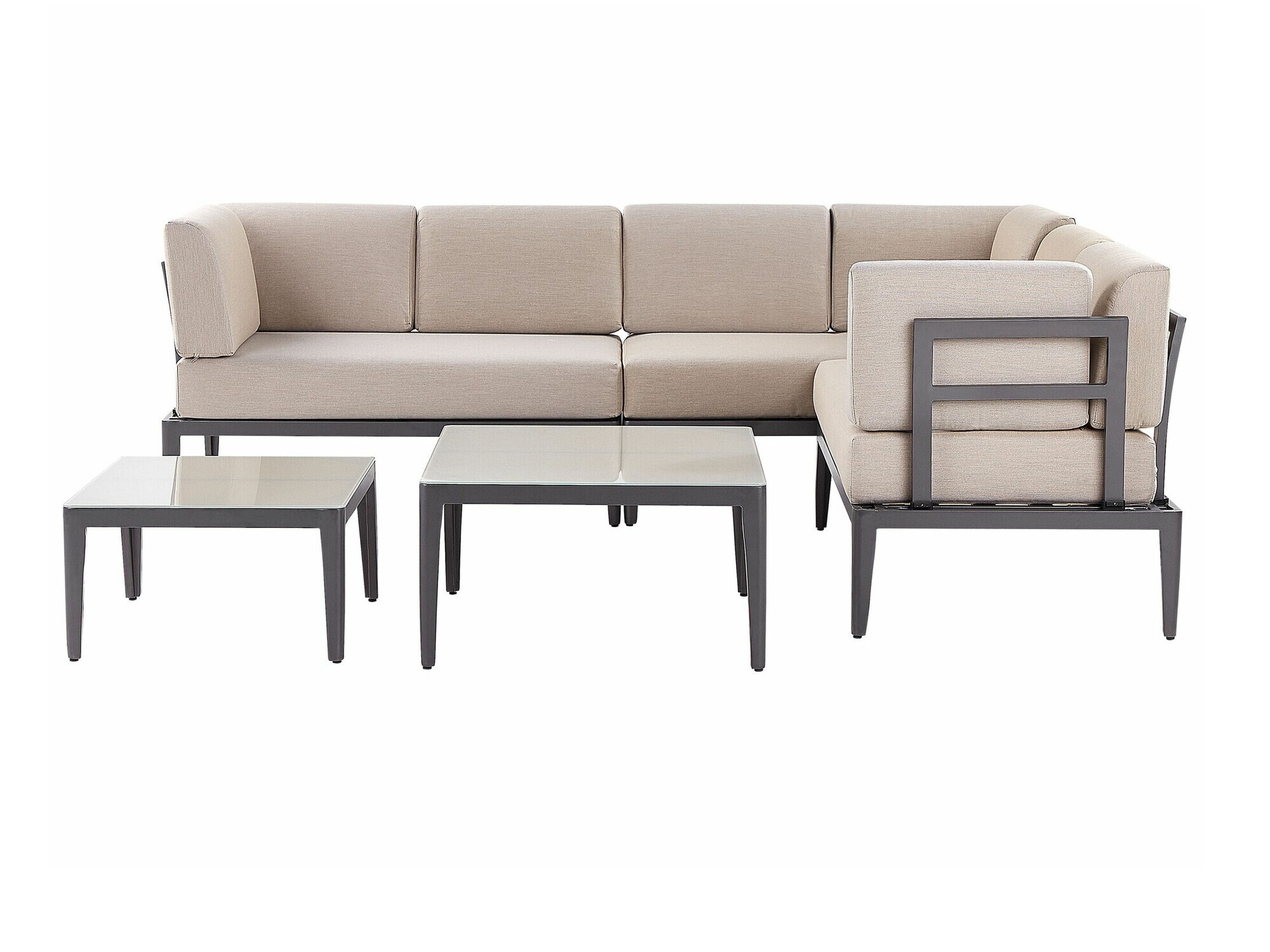 Set vrtnog namještaja Berwyn 2539 (Siva + Bež)