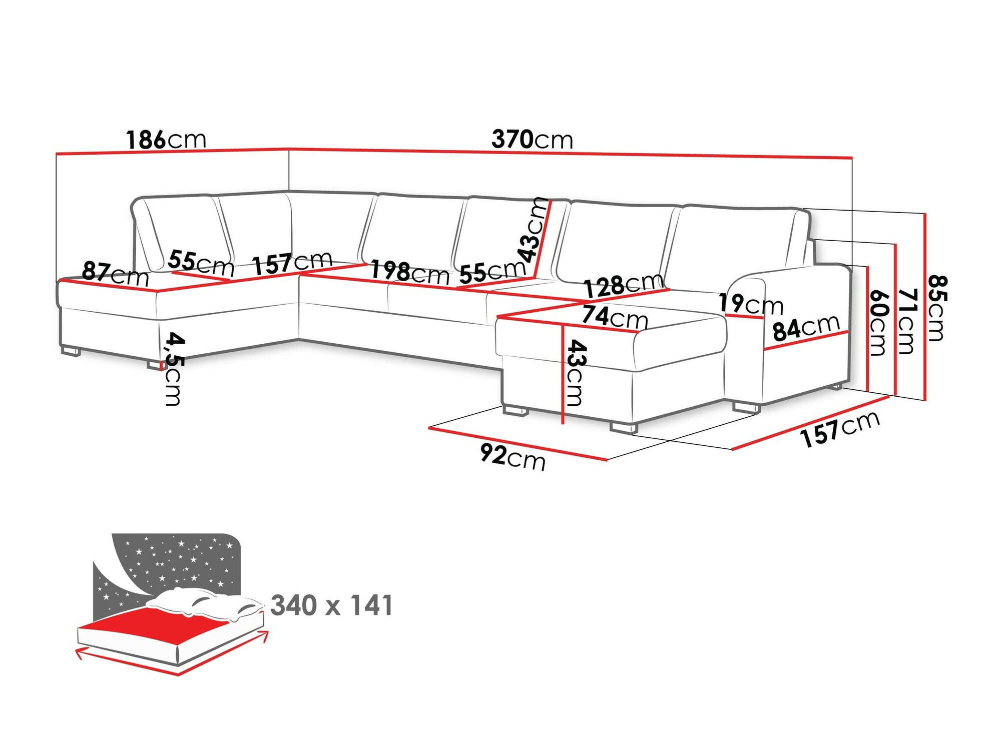 Kutna garnitura Comfivo 191 (Abriamo 04)