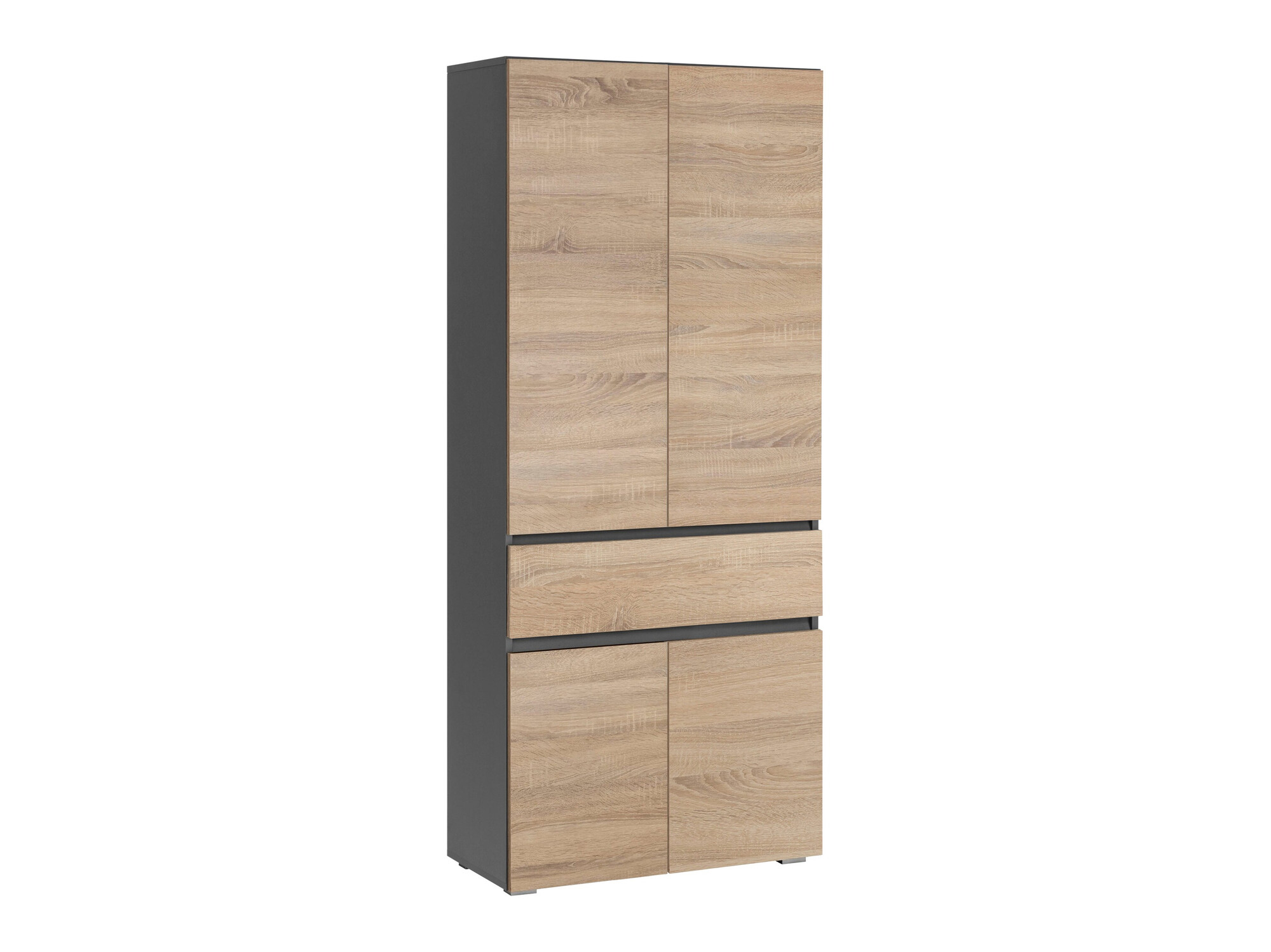 Samostojeći kupaonski ormarić Soncamu 113 (Antracit + Hrast)