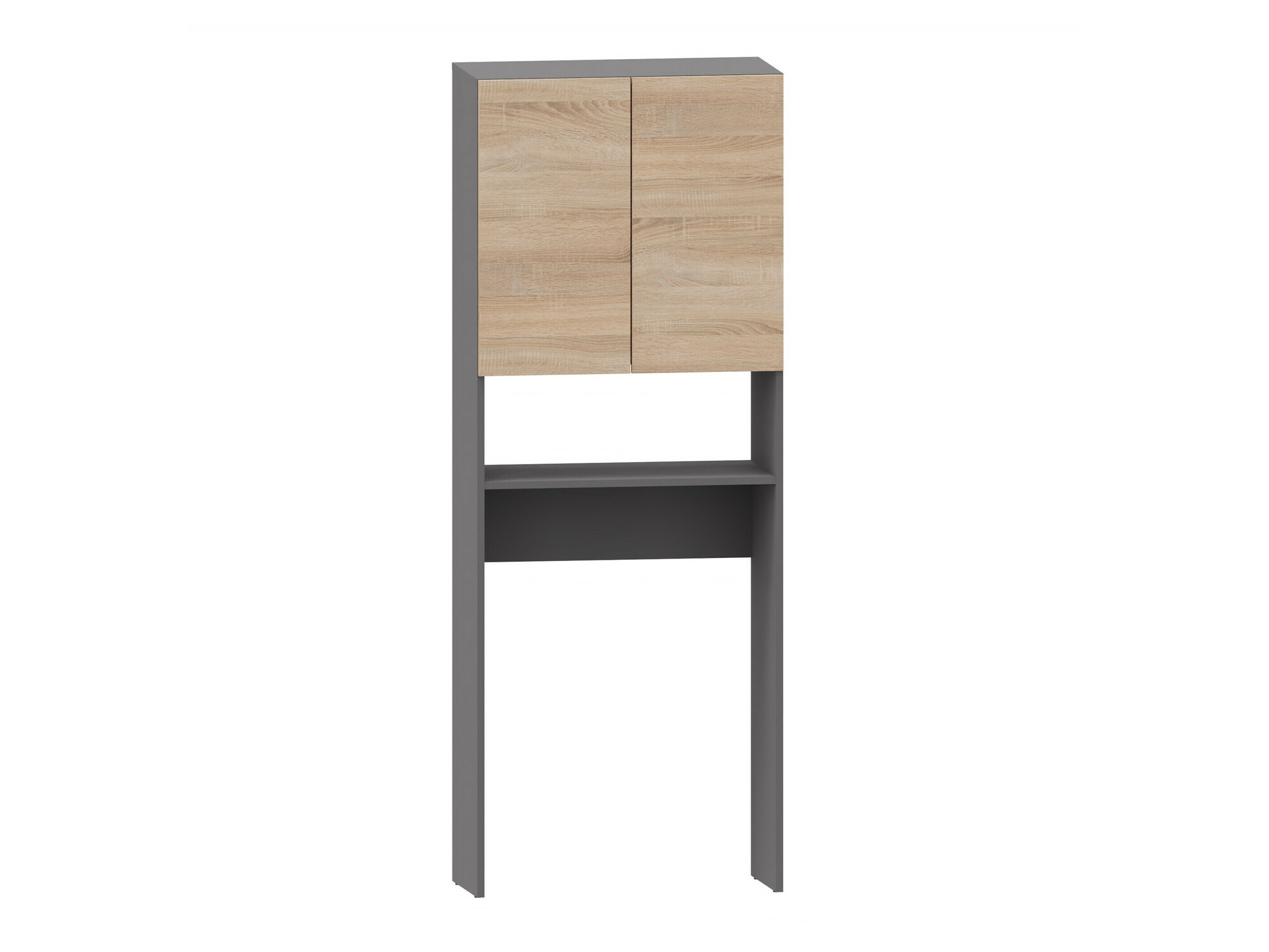 Kupaonska polica Soncamu 114 (Antracit + Hrast)