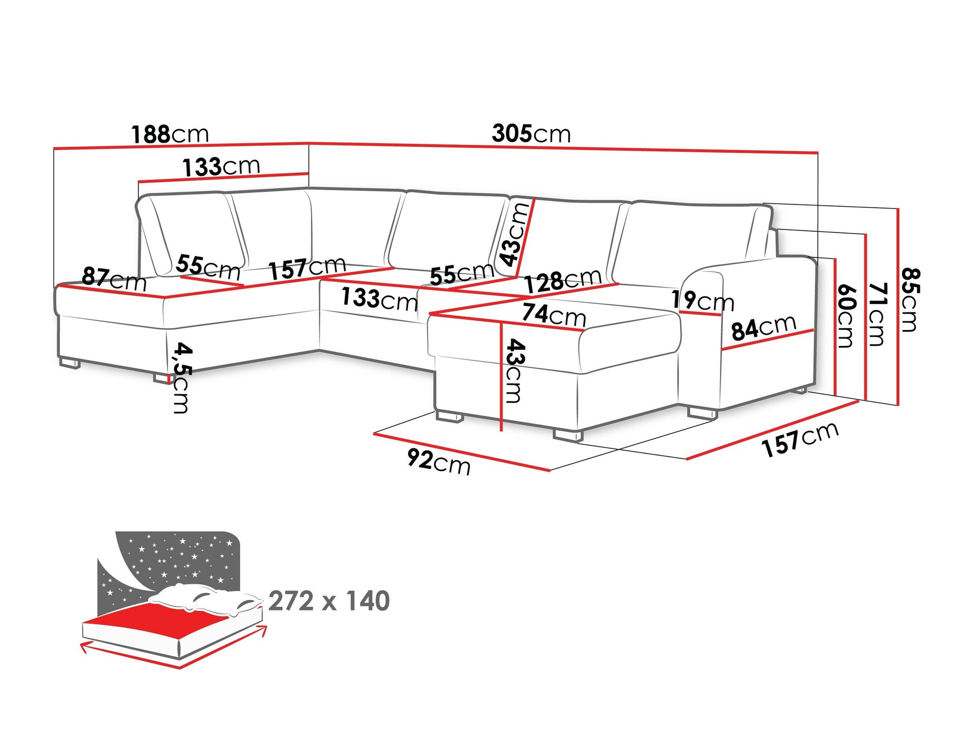 Kutna garnitura Comfivo 189 (Abriamo 03)