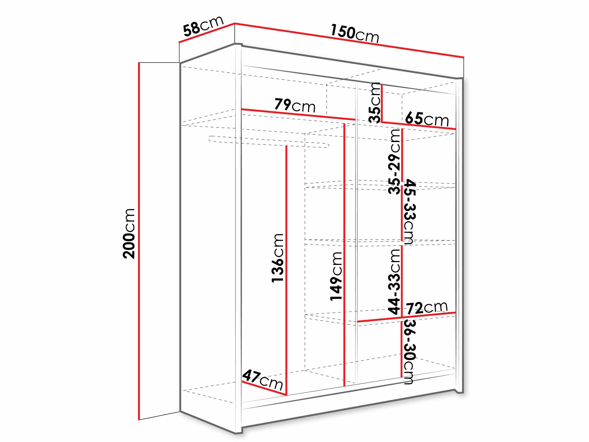 Ormar Closico Camera XIV (Sonoma hrast)