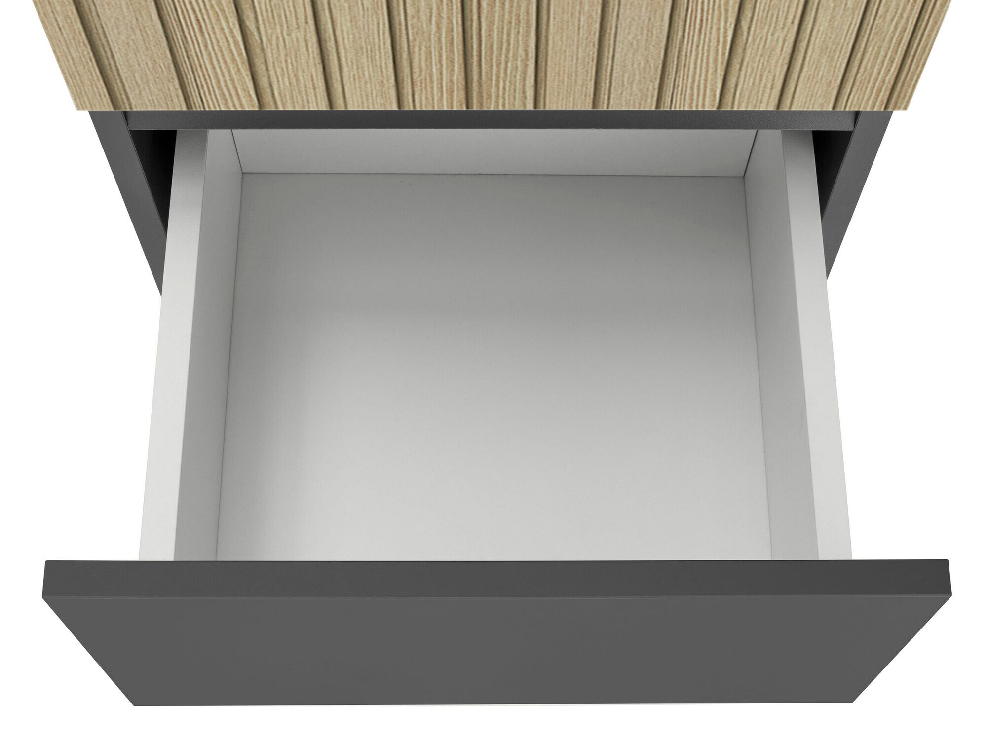 Samostojeći kupaonski ormarić Soncamu 106 (Antracit + Svijetli hrast)