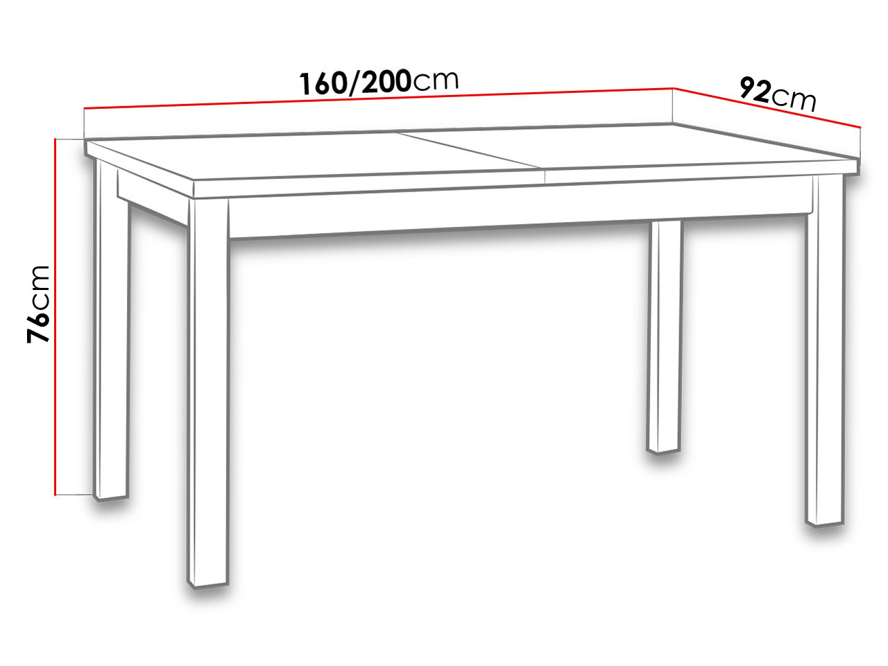 Stol Victorville 177 (Bijela)