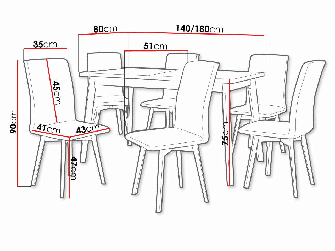 Blagovaonski set Victorville 335 (Bijela)