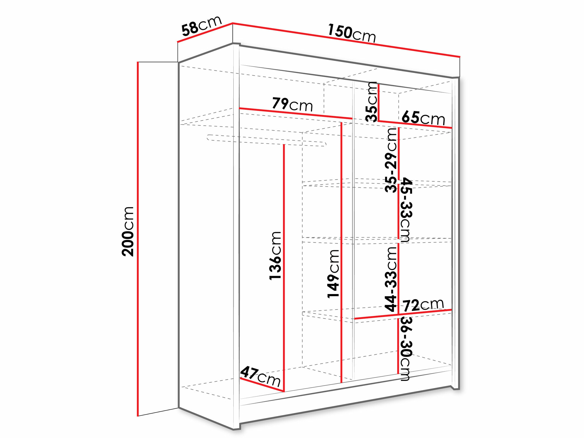 Ormar Closico Camera IX (Tartuf hrast)