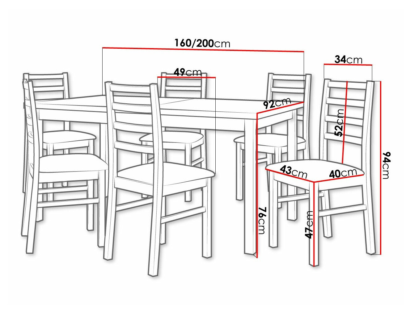 Blagovaonski set Victorville 261 (Sonoma hrast)