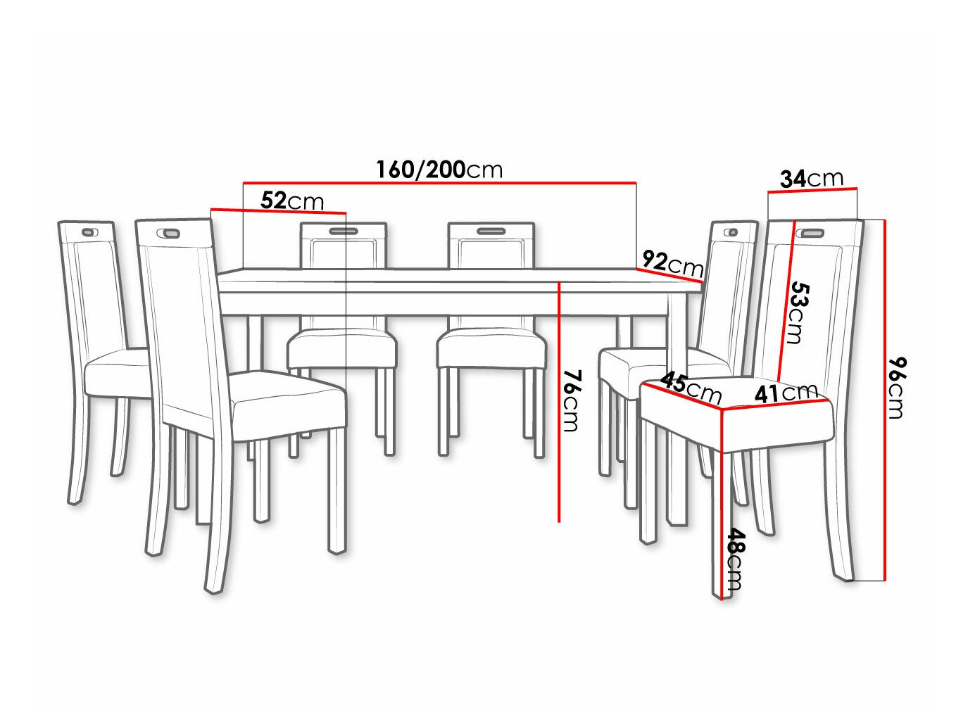Blagovaonski set Victorville 262 (Bijela)