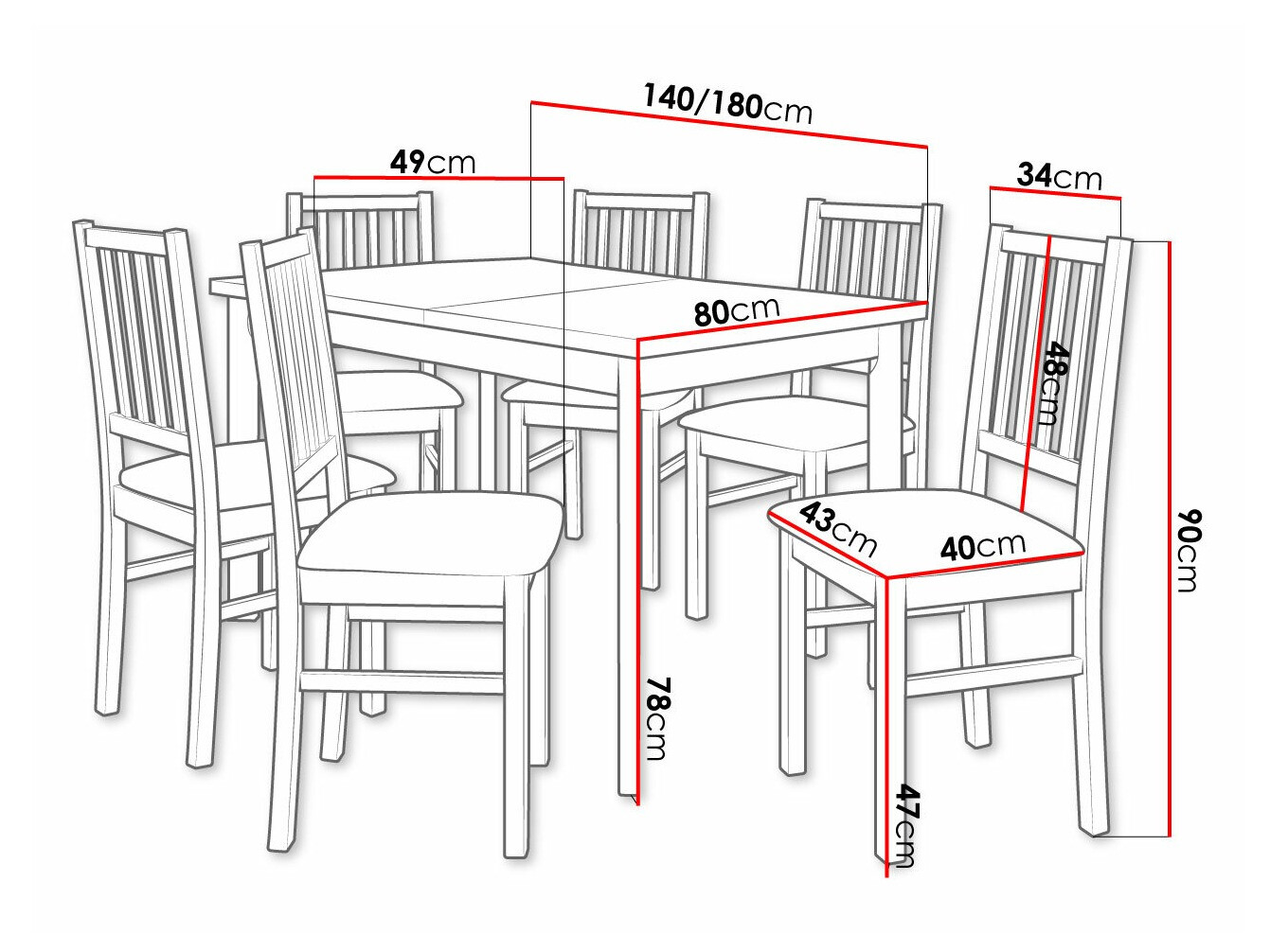 Blagovaonski set Victorville 264 (Orah)
