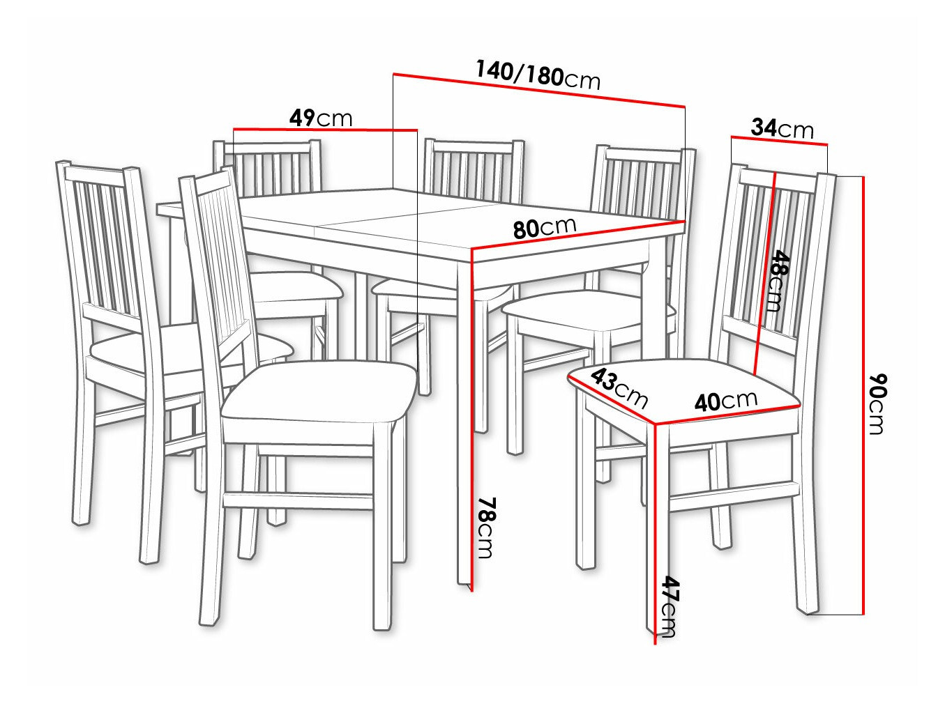 Blagovaonski set Victorville 264 (Sonoma hrast)