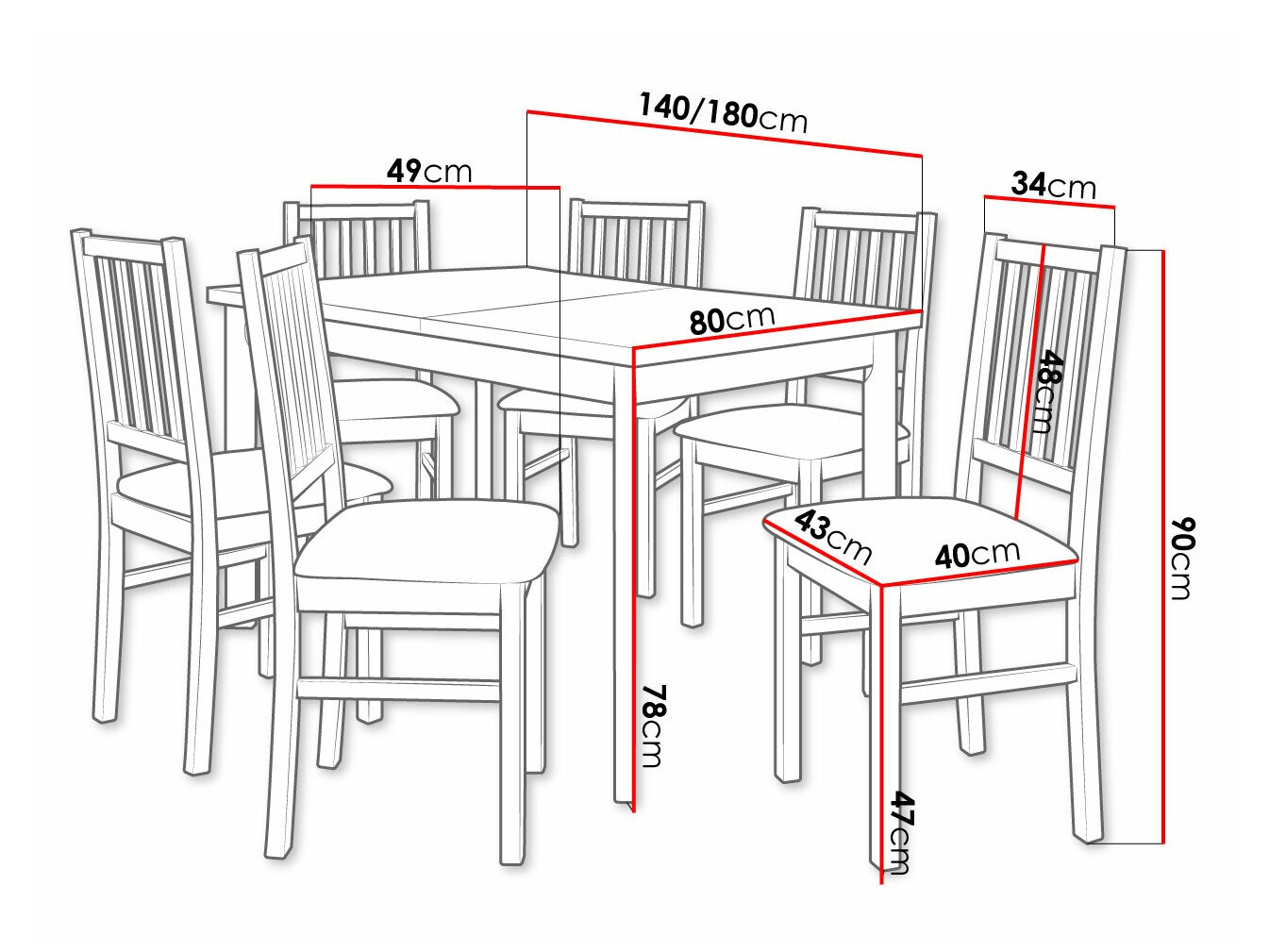 Blagovaonski set Victorville 264 (Sonoma hrast)