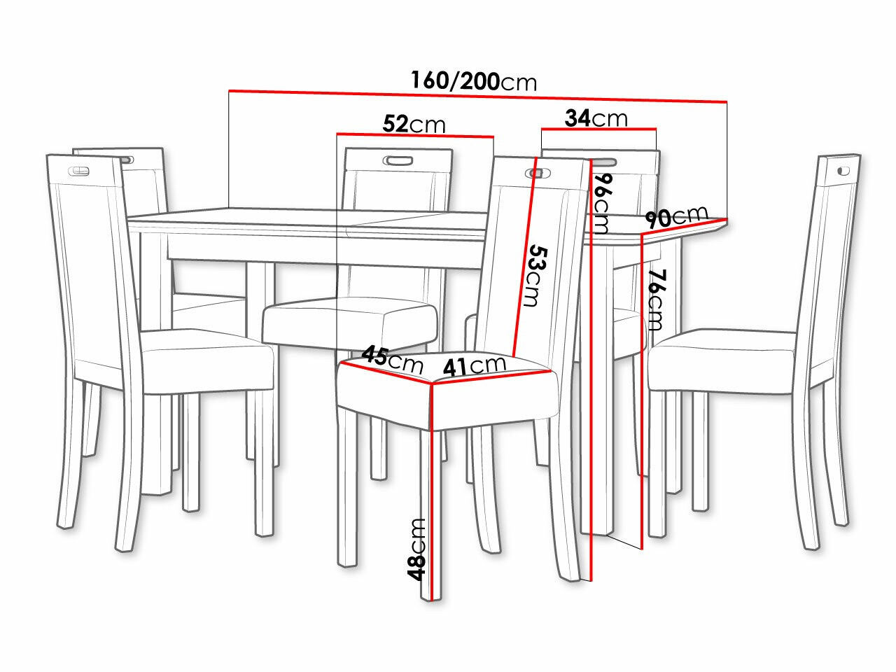 Blagovaonski set Victorville 278 (Bijela)