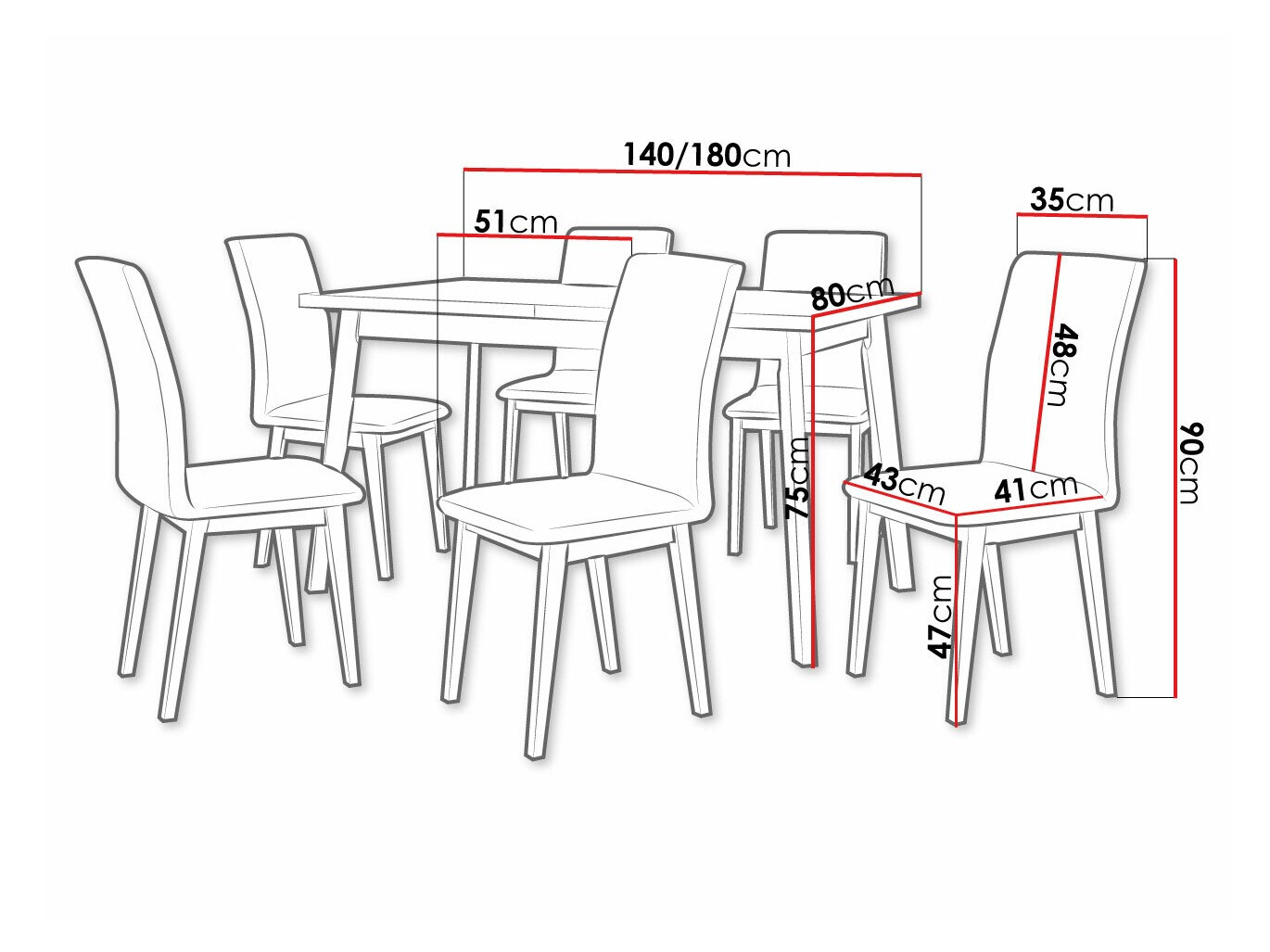 Blagovaonski set Victorville 288 (Hrast Artisan + Crna)