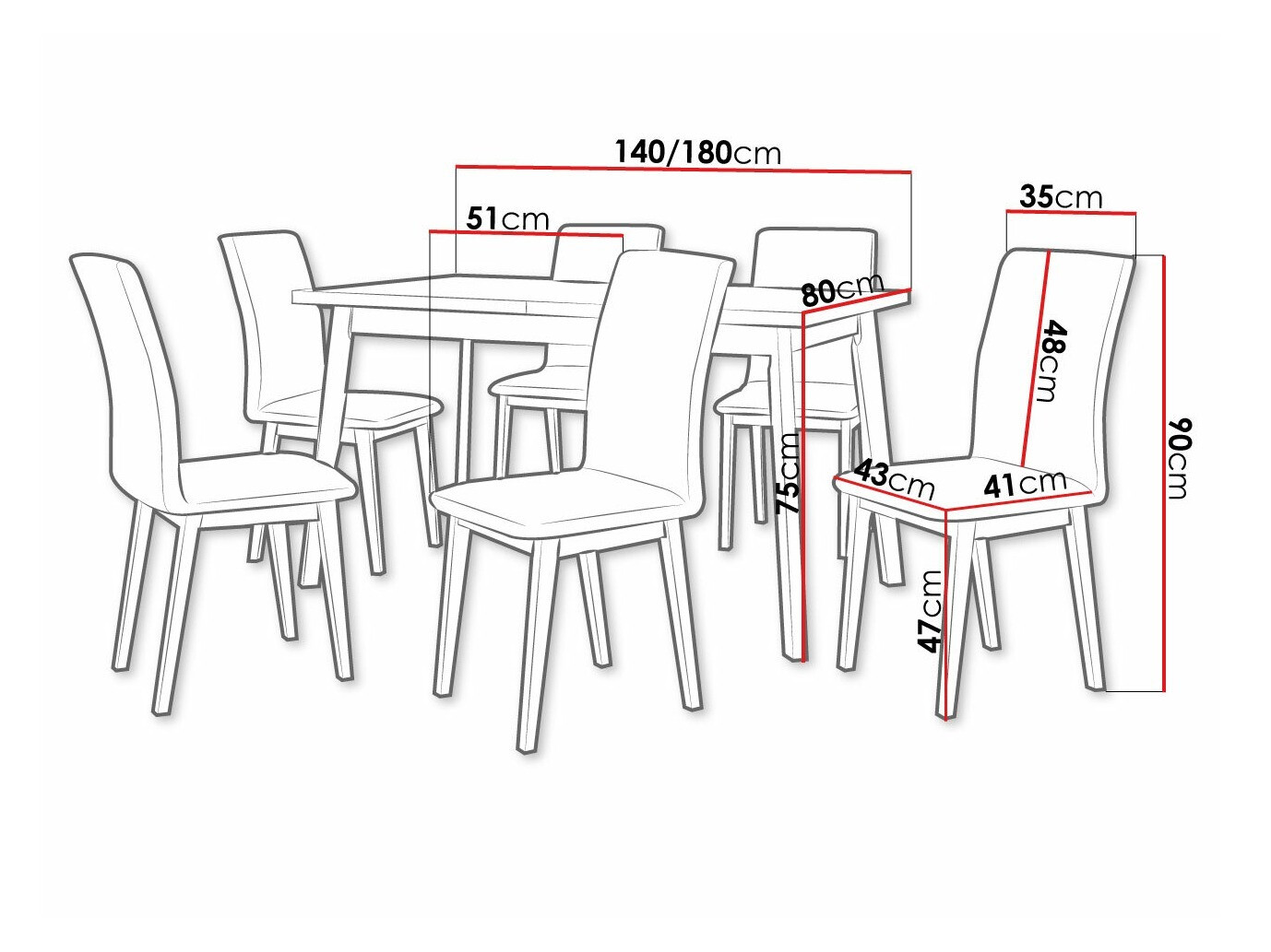 Blagovaonski set Victorville 321 (Crna)