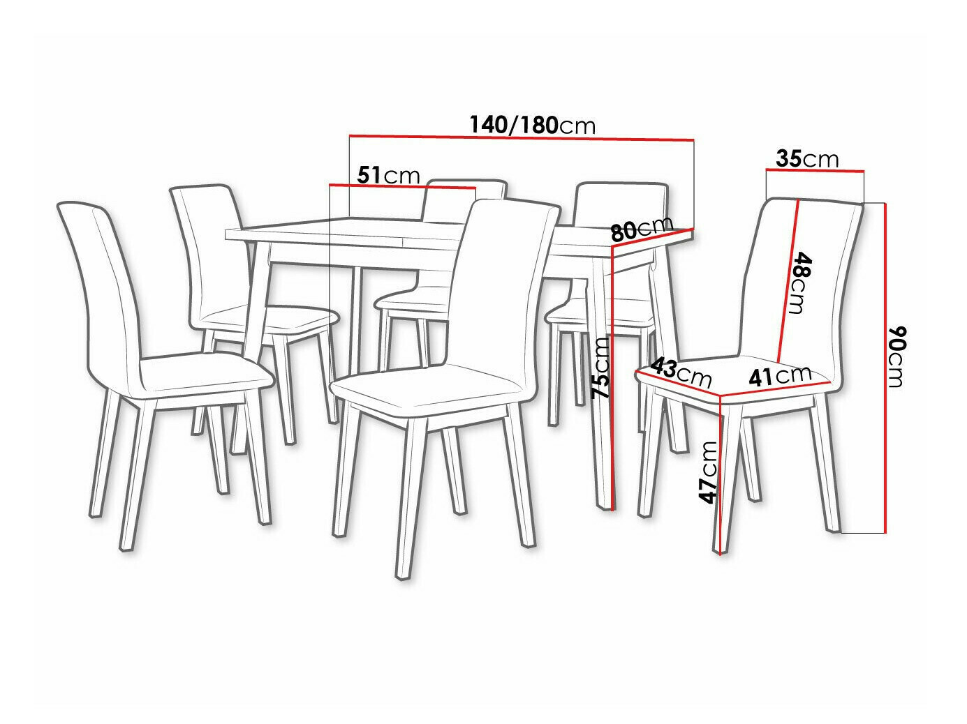 Blagovaonski set Victorville 322 (Bijela)