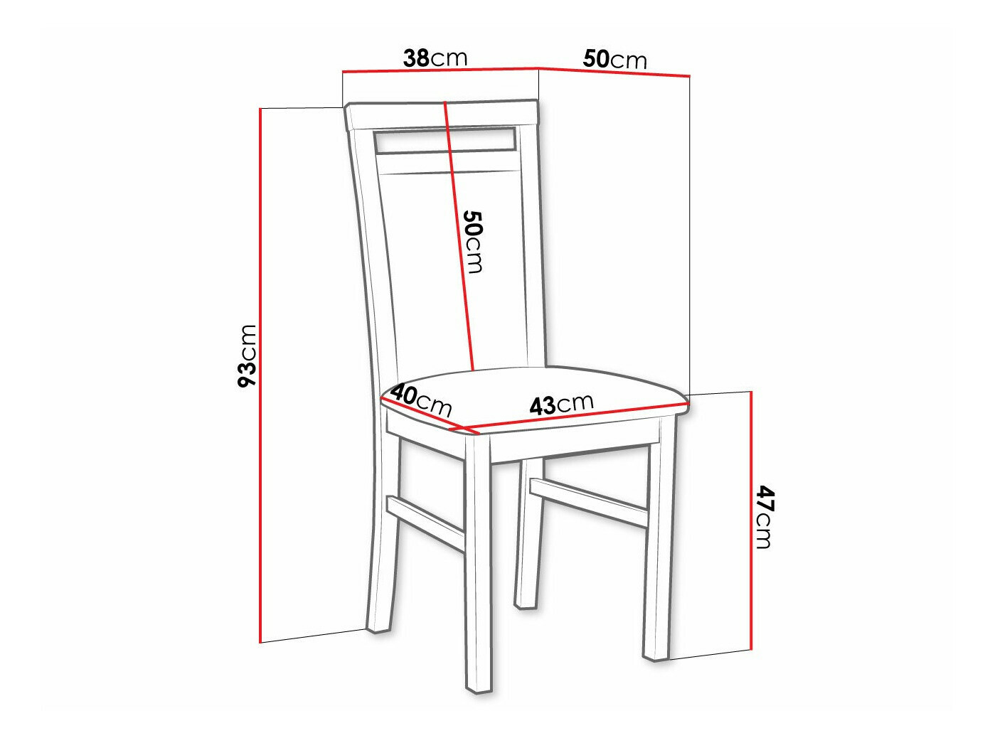 Stolica Victorville 154 (Crna)