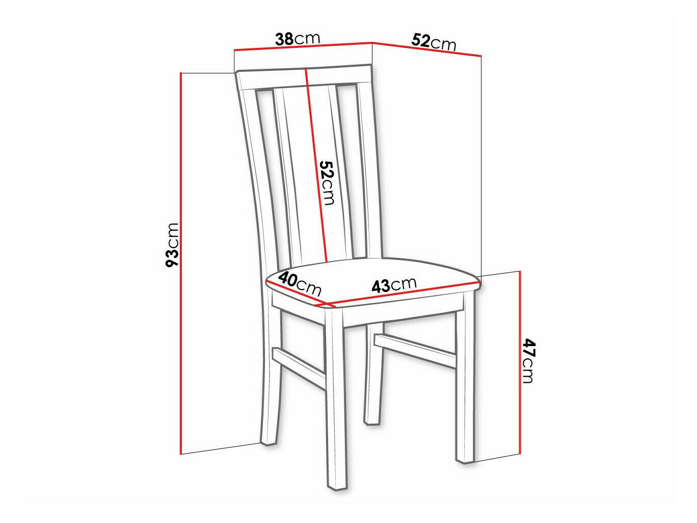 Stolica Victorville 157 (Crna)