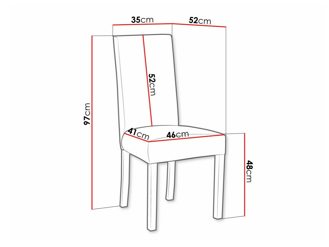 Stolica Victorville 160 (Crna)