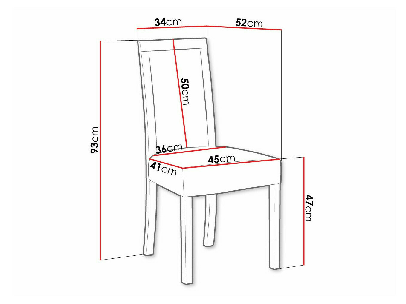 Stolica Victorville 161 (Crna)