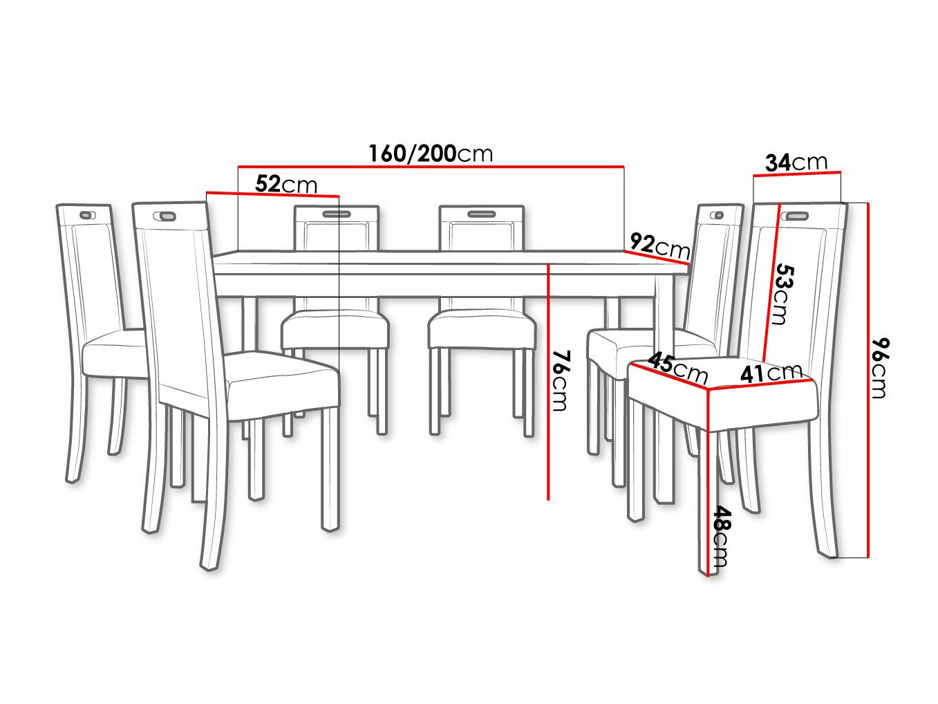Blagovaonski set Victorville 308 (Bijela)