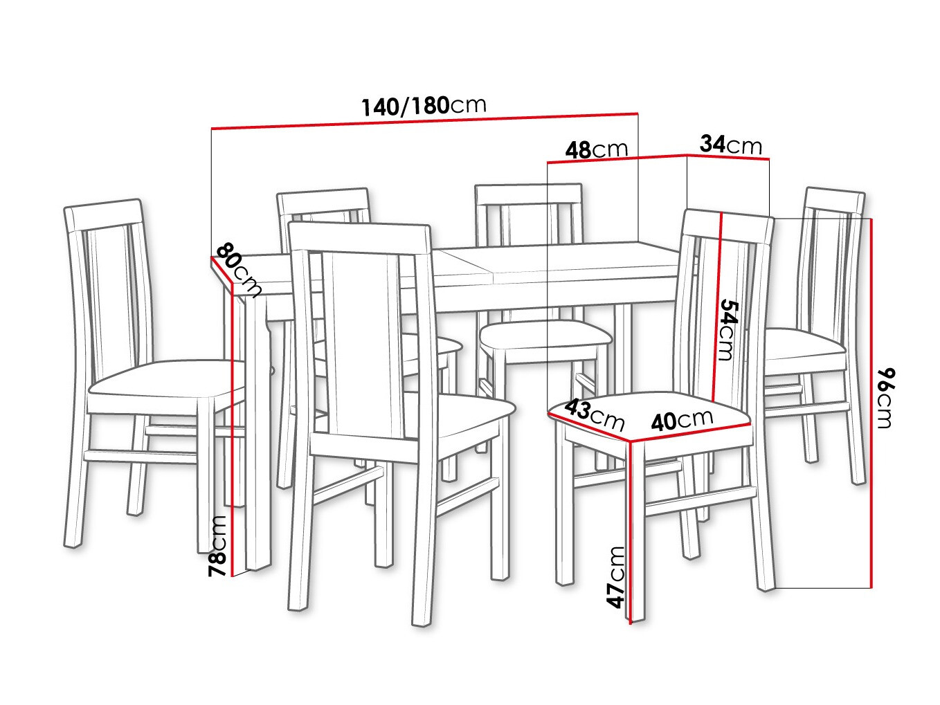 Blagovaonski set Victorville 315 (Bijela)