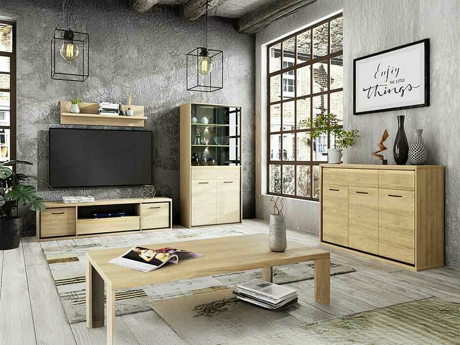 Dnevni boravak Etrmoni 118 (Svijetlo drvo)