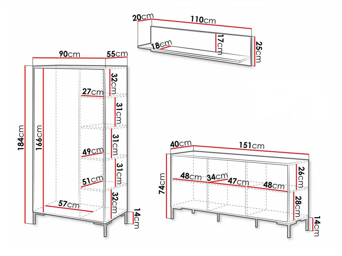 Set za dnevni boravak Etrfelu 111