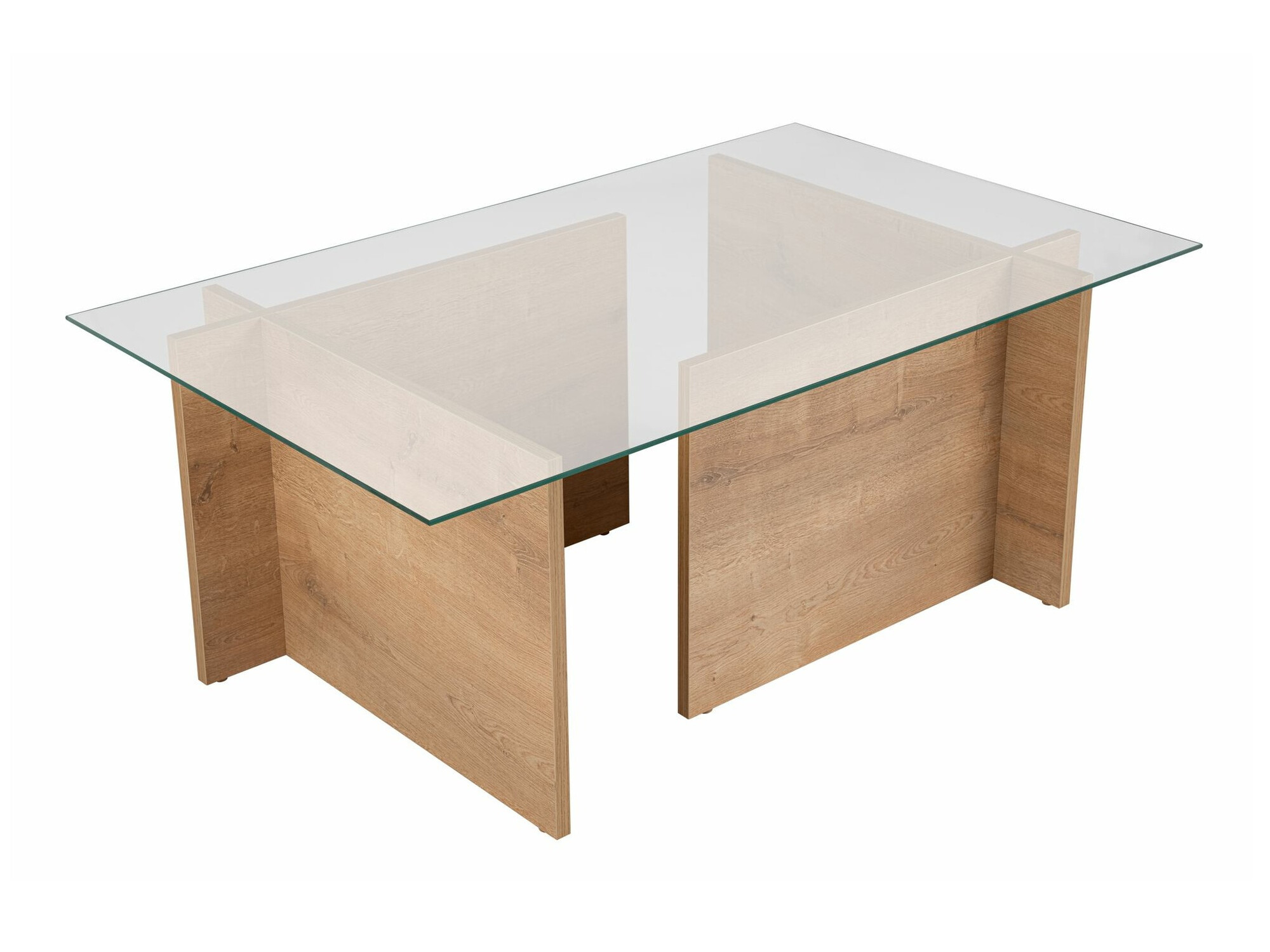 Stolić za kavu Novato 112 (Hrast u boji meda)