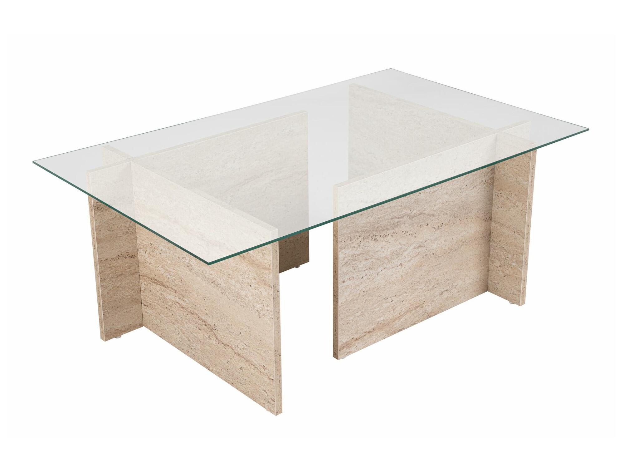 Stolić za kavu Novato 112 (Svijetli travertin)