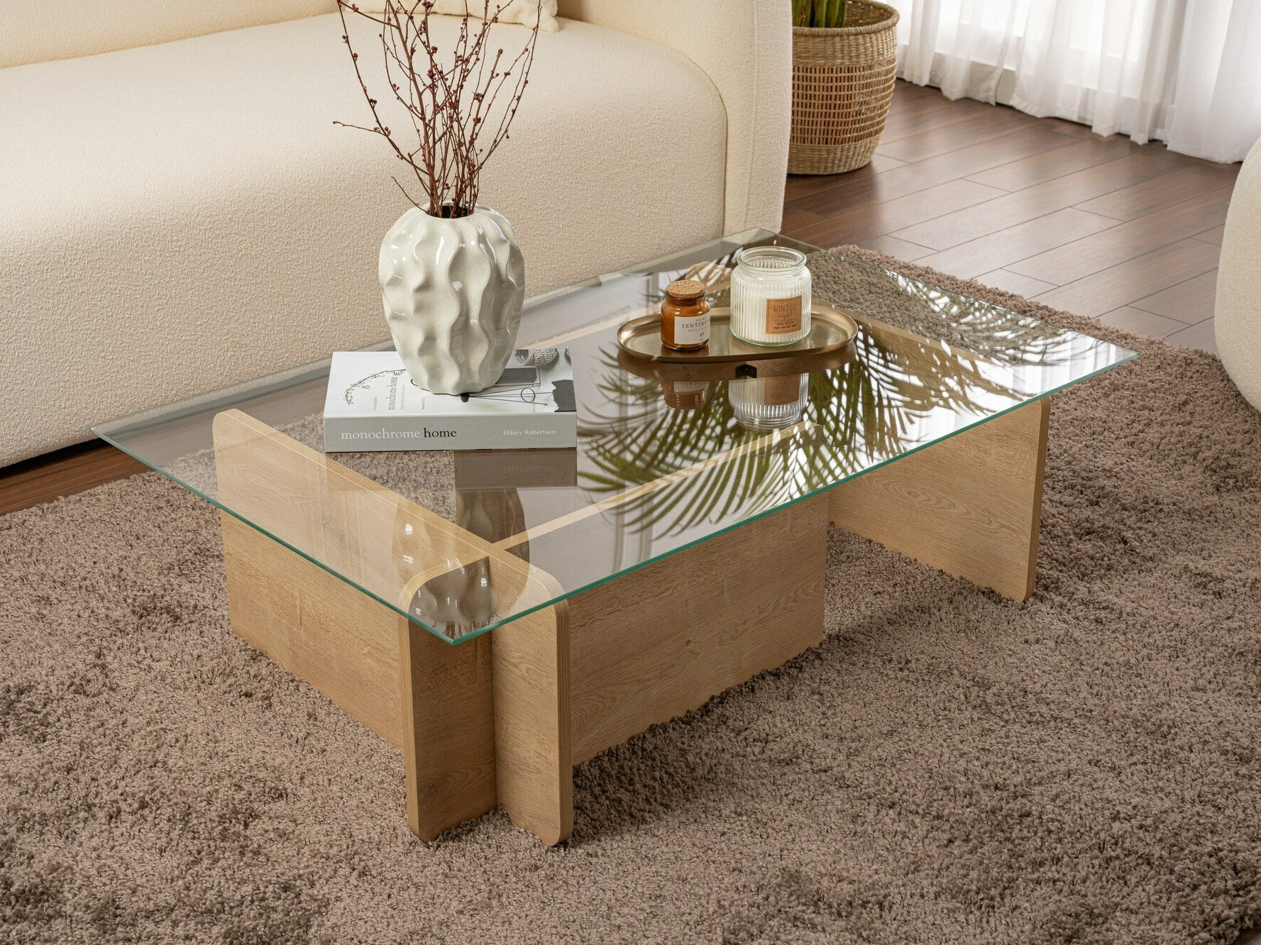 Stolić za kavu Novato 113 (Hrast u boji meda)