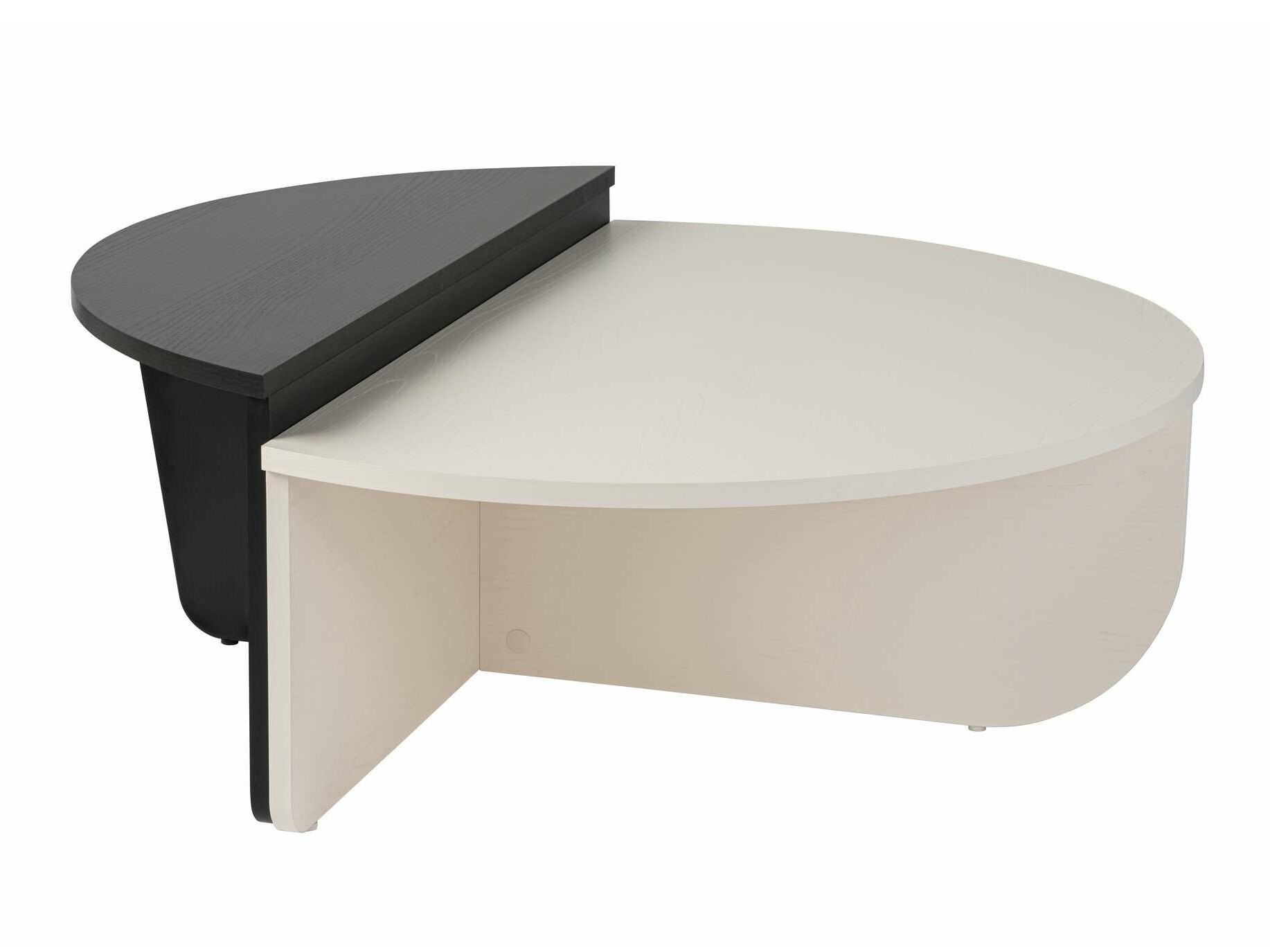 Stolići za kavu Novato 100 (Krem + Crna)