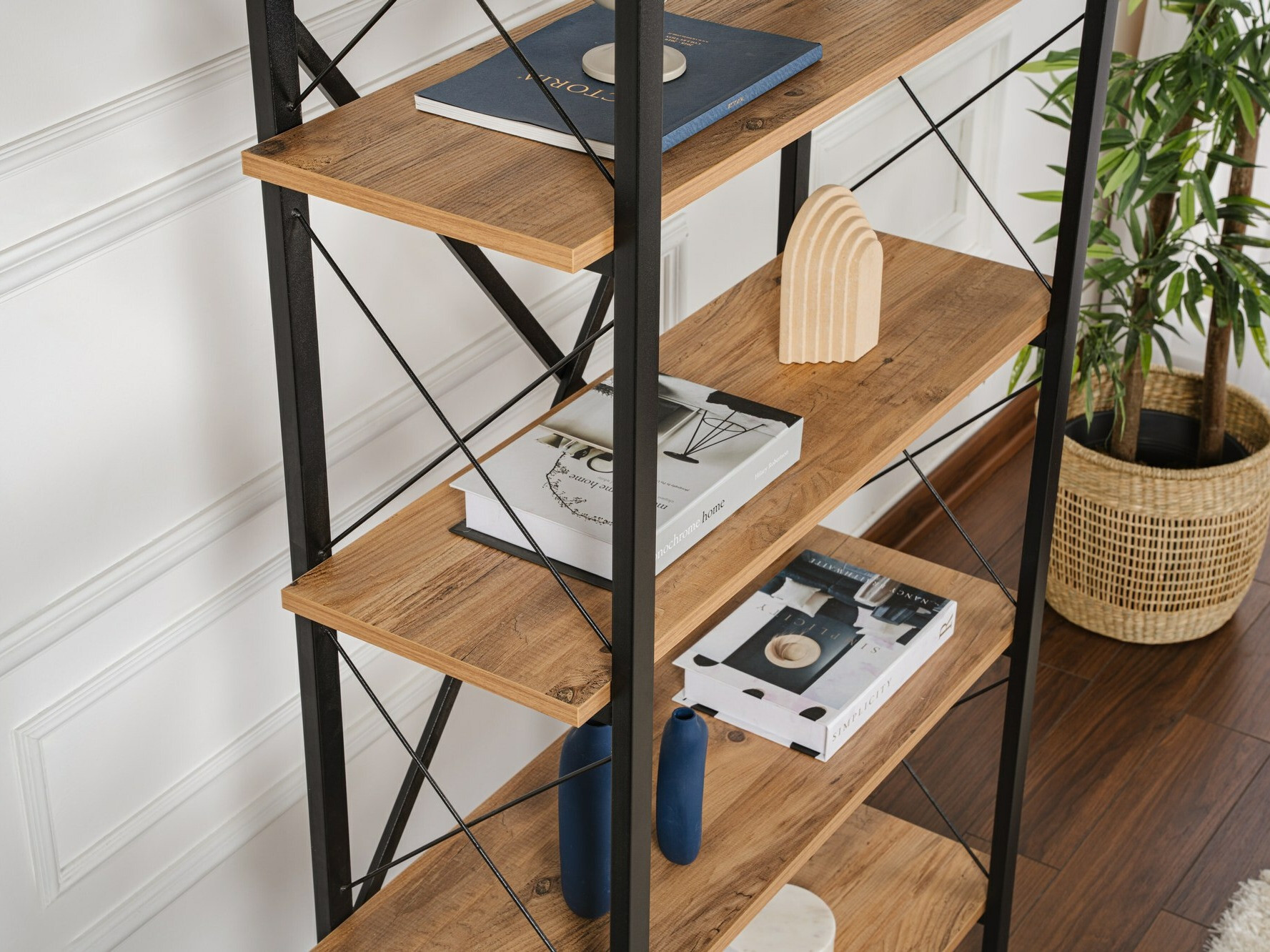 Polica Novato 115 (Bor + Crna)