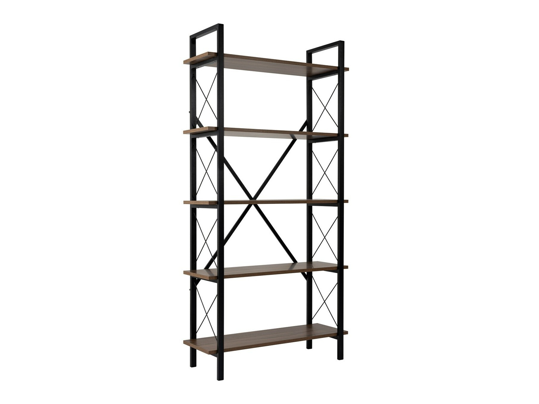 Polica Novato 115 (Orah + Crna)