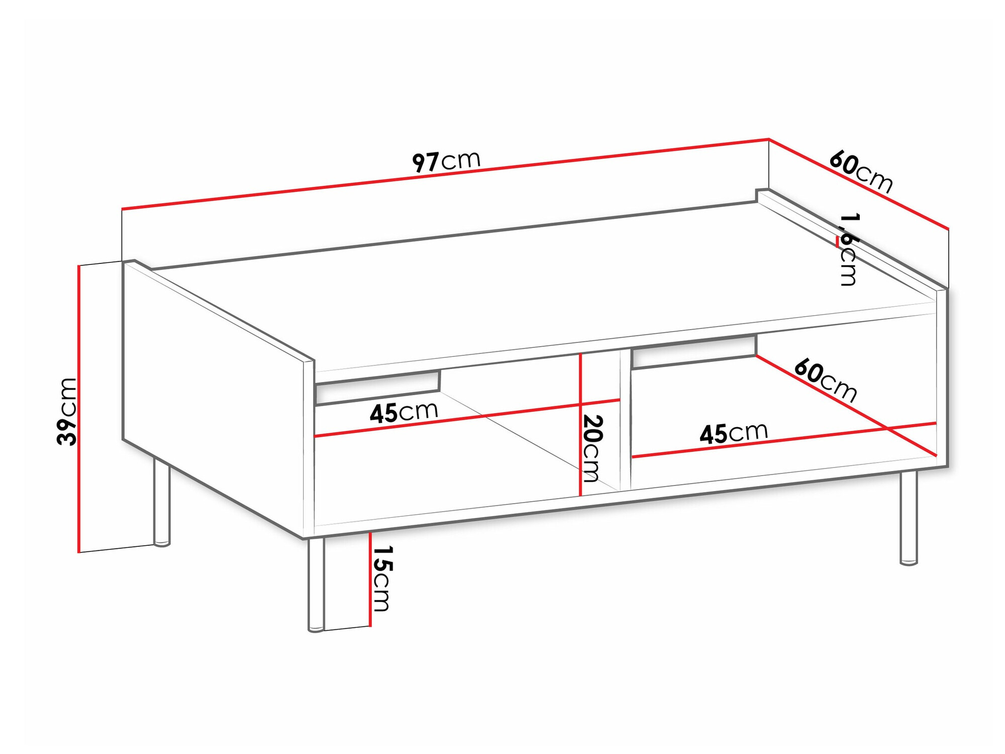 Stolić za kavu Comfivo Belviro
