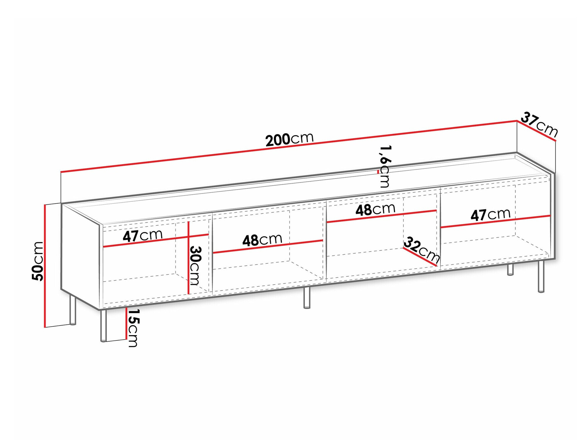 TV stol Comfivo Belviro I