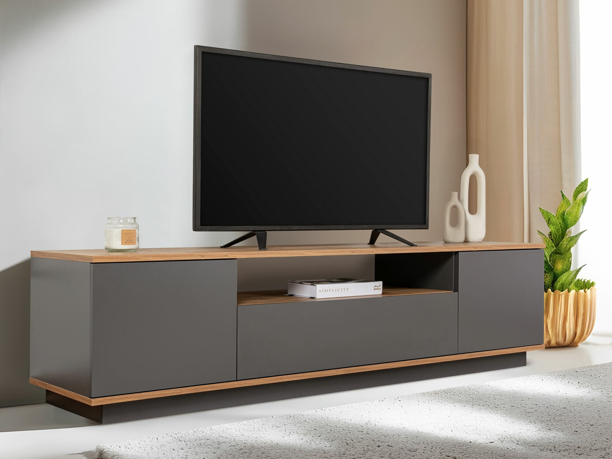 TV stol Kailua 2405 (Antracit)