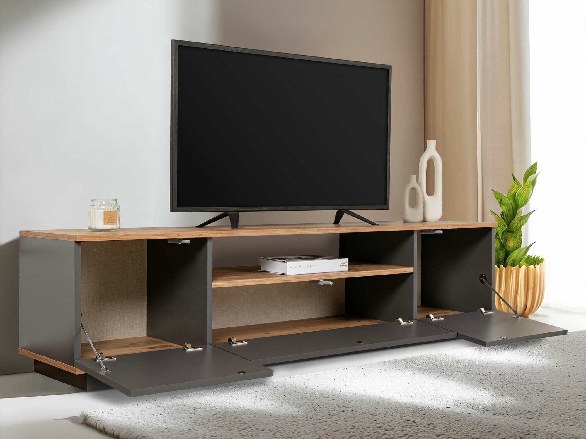 TV stol Kailua 2405 (Antracit)