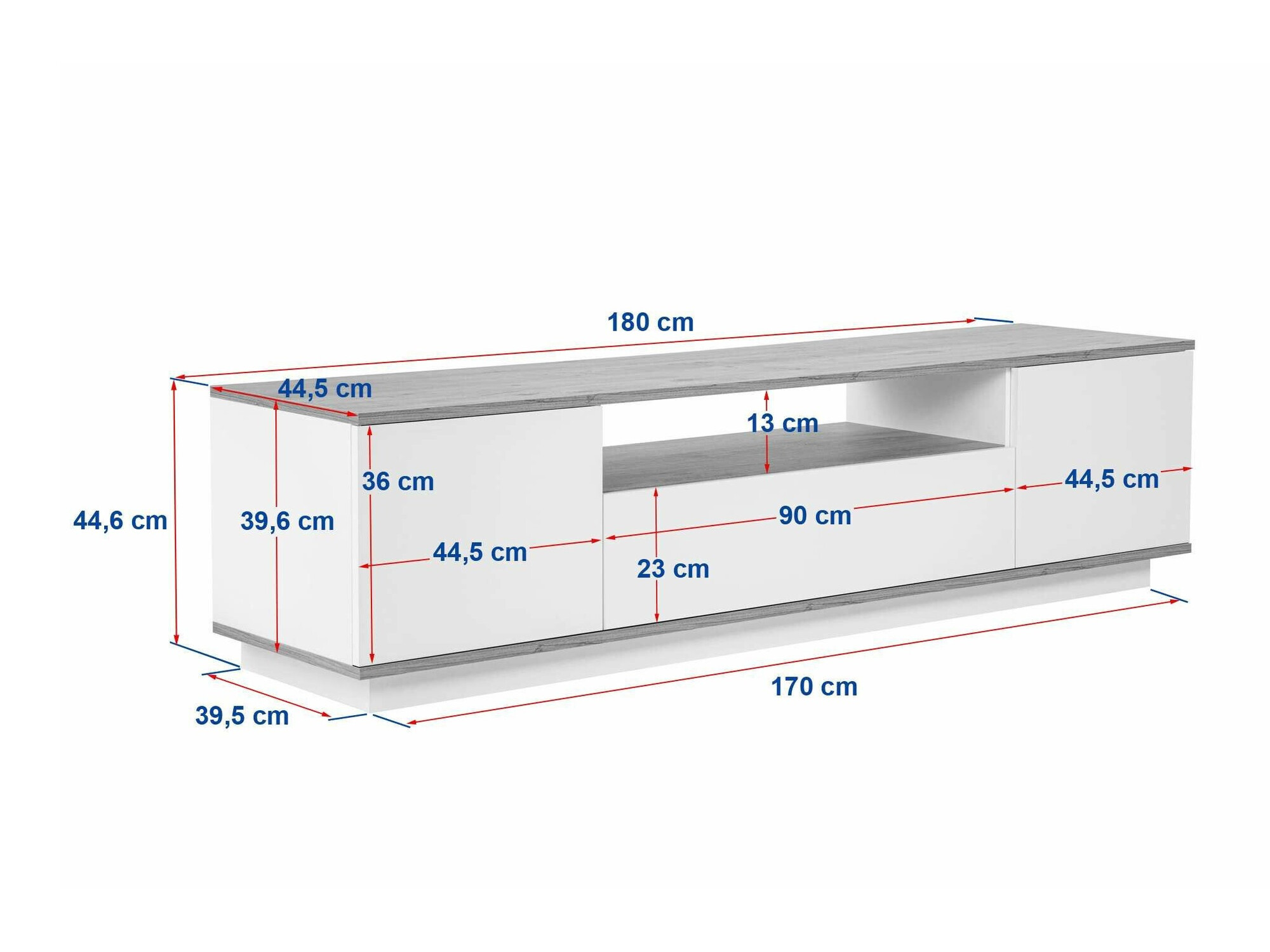 TV stol Kailua 2405 (Antracit)