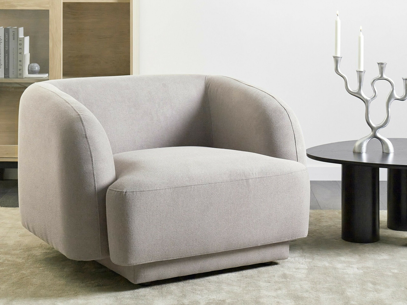 Fotelja Berwyn 2542 (Siva)